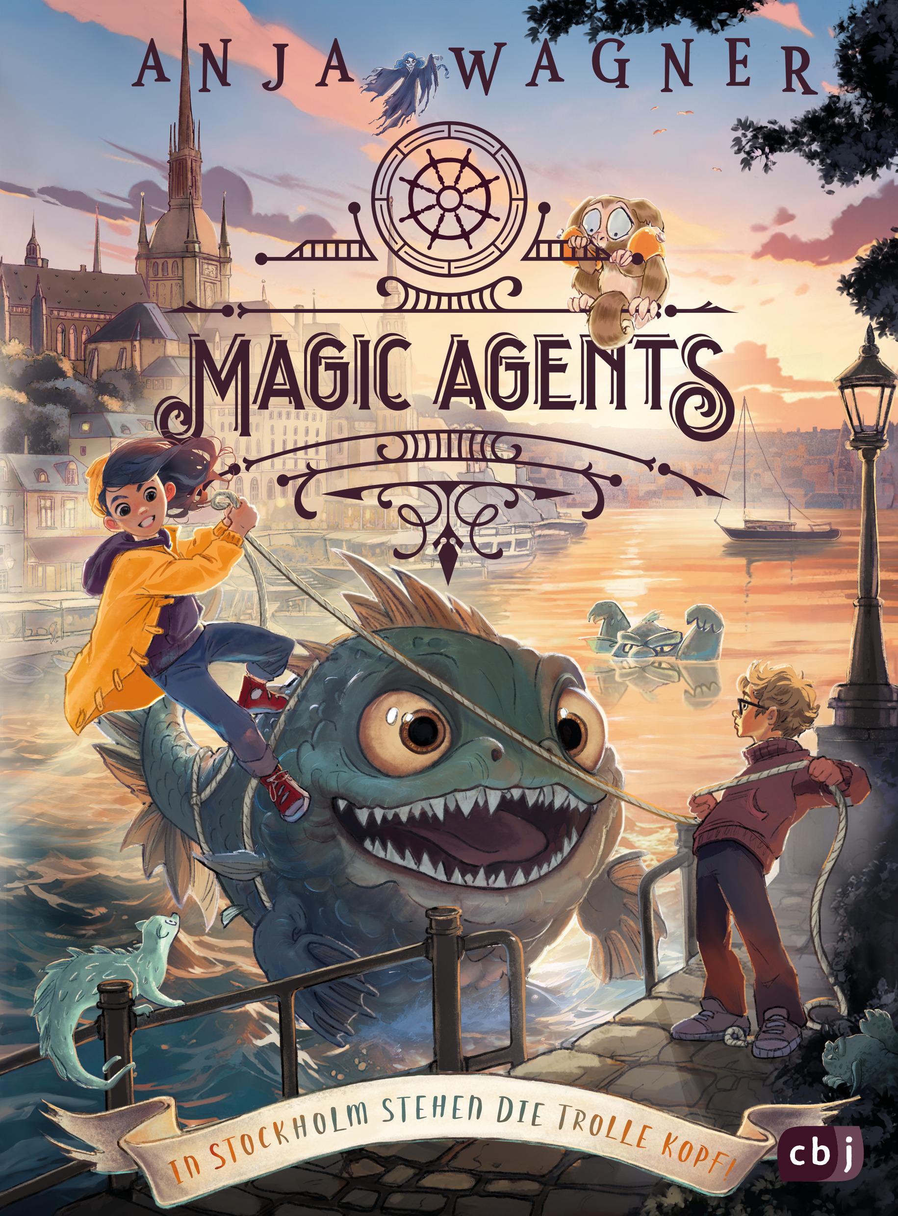 Vorderes Coverbild Magic Agents - In Stockholm stehen die Trolle kopf!