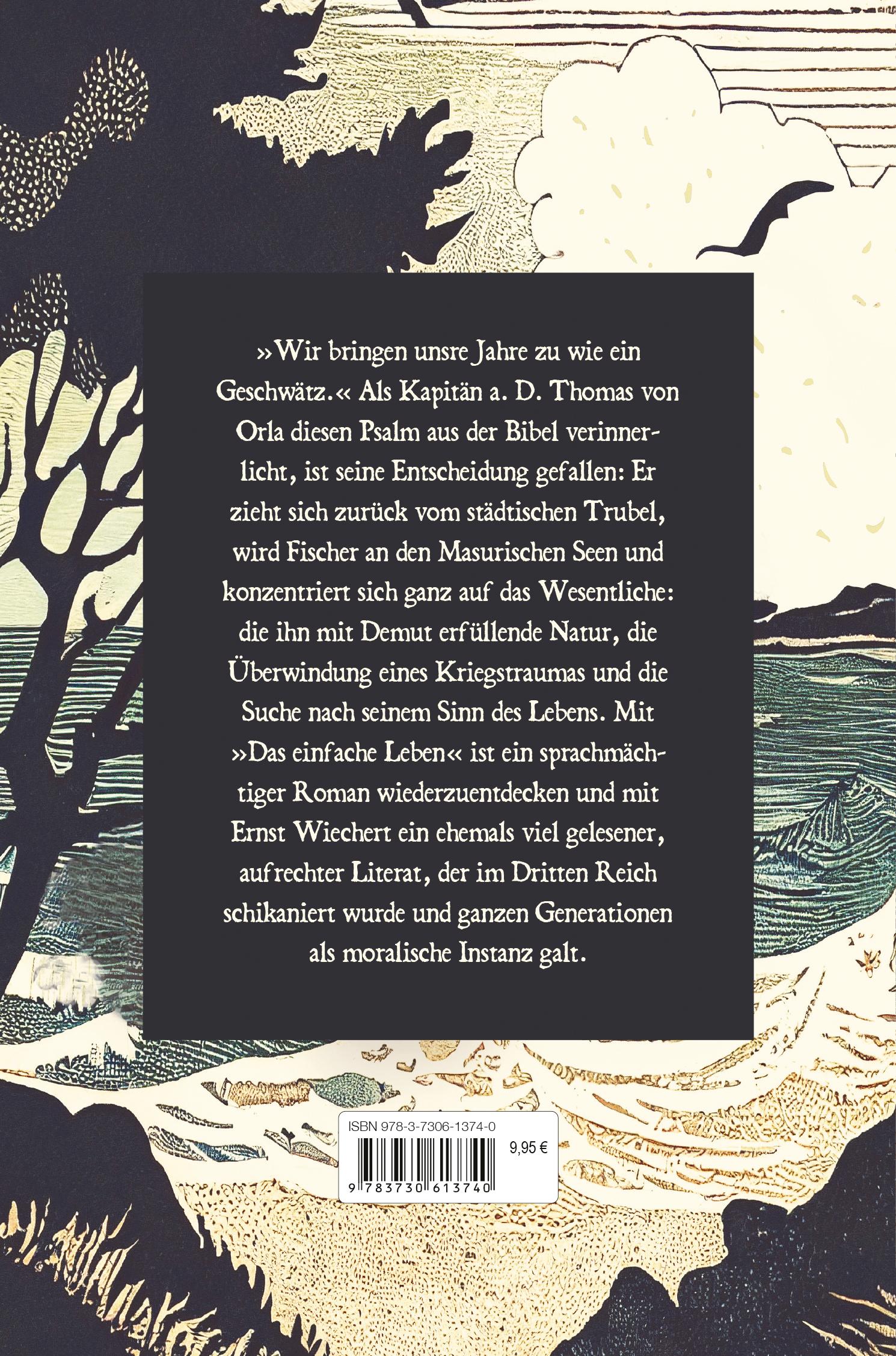 Beispielinhalt (Bild) Das einfache Leben. Roman