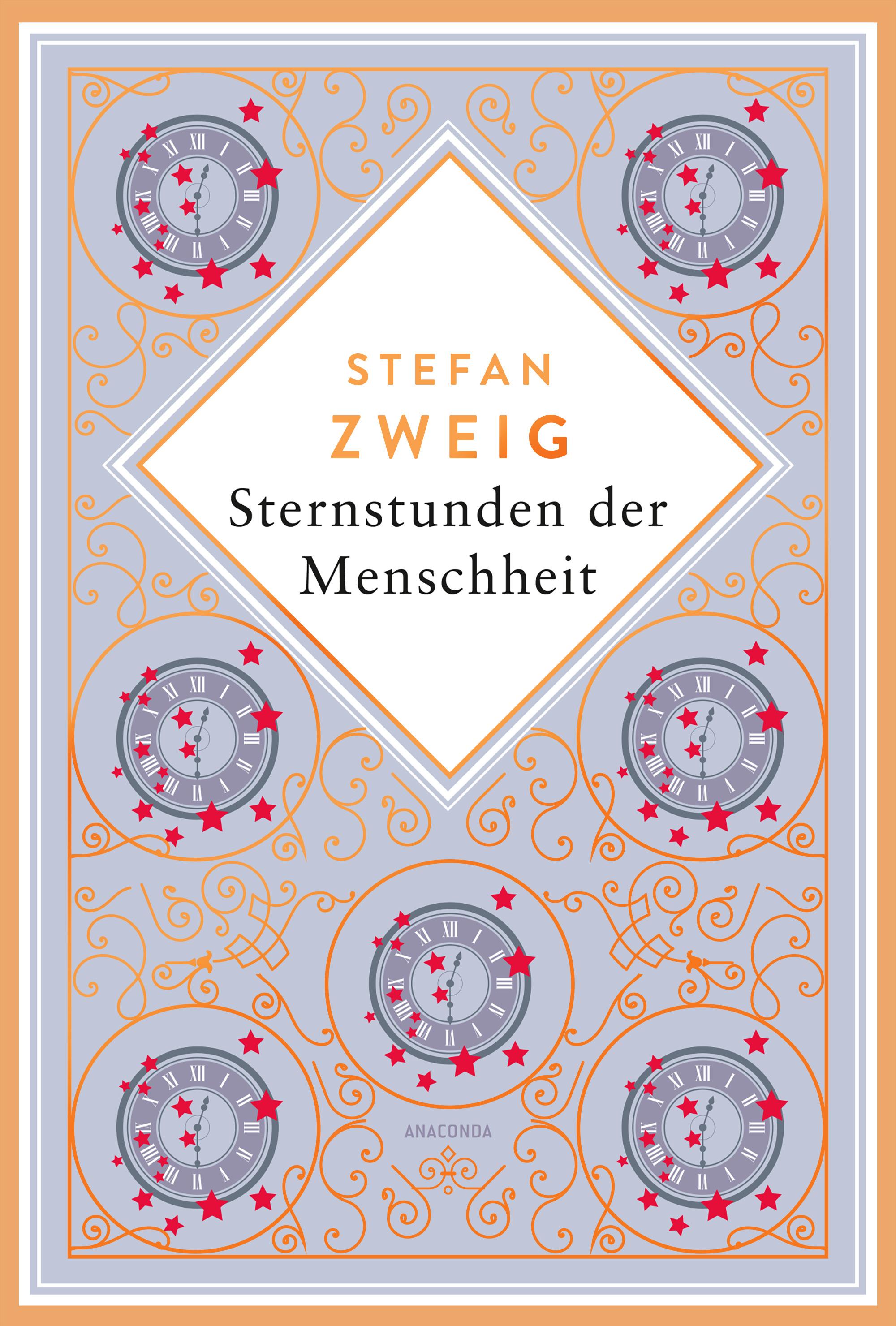 Vorderes Coverbild Sternstunden der Menschheit. Schmuckausgabe mit Kupferprägung