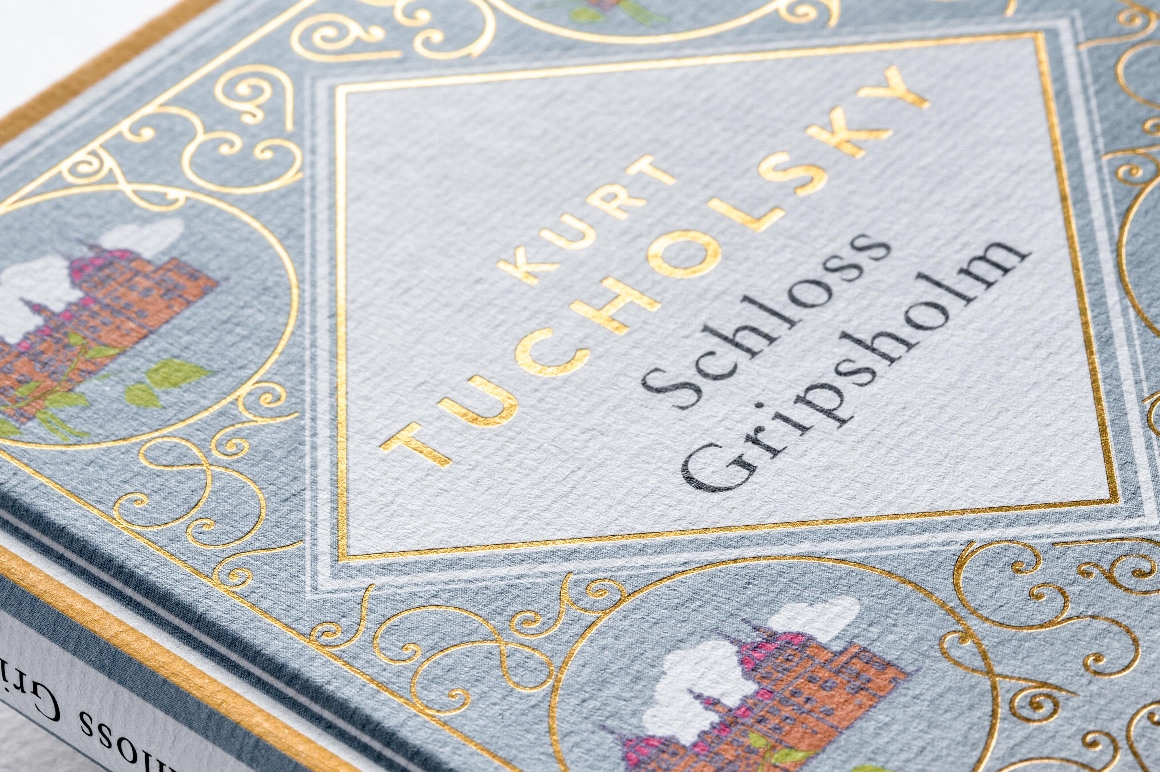 Beispielinhalt (Bild) Schloss Gripsholm. Eine Sommergeschichte. Schmuckausgabe mit Goldprägung