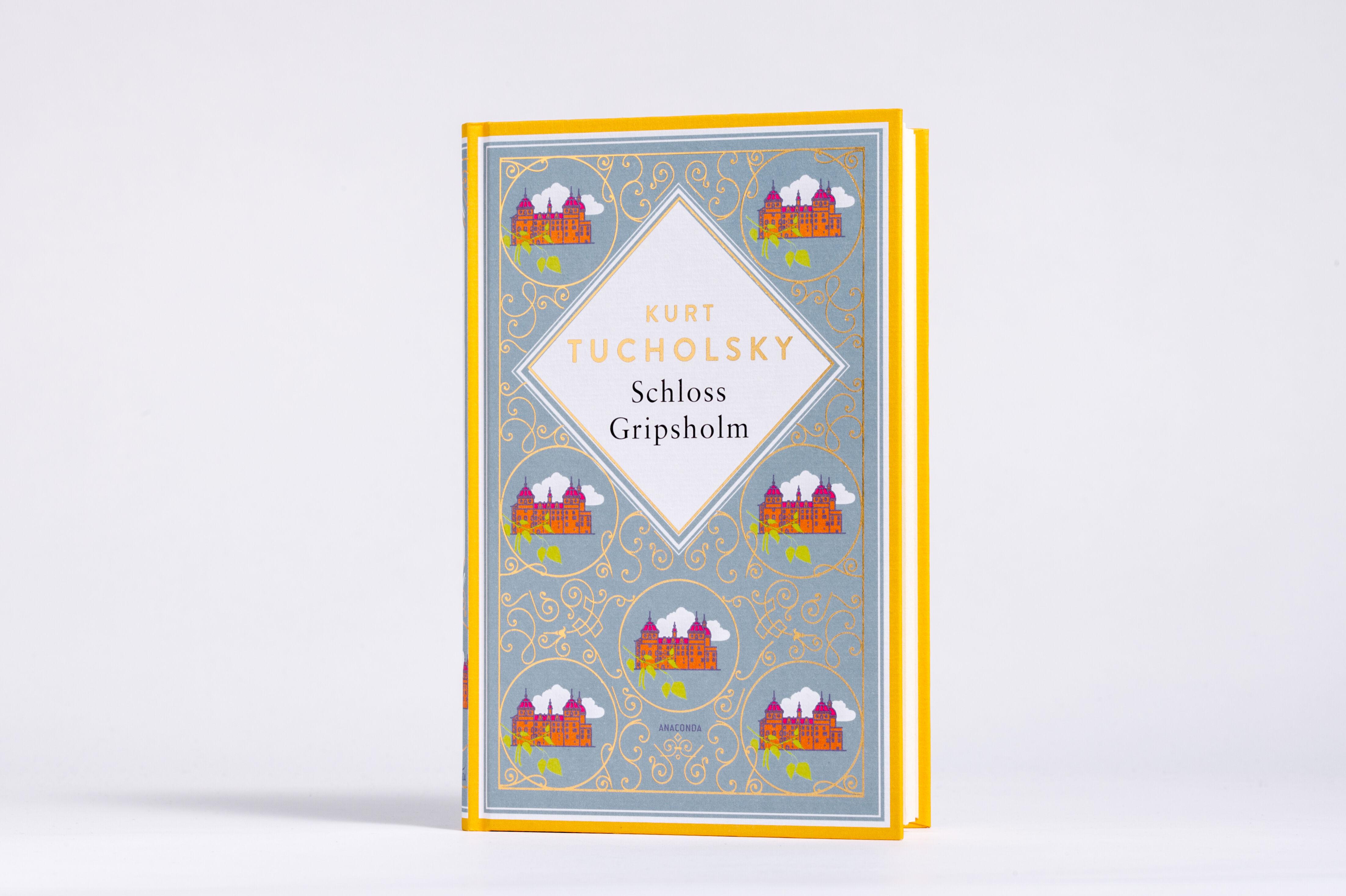 Beispielinhalt (Bild) Schloss Gripsholm. Eine Sommergeschichte. Schmuckausgabe mit Goldprägung