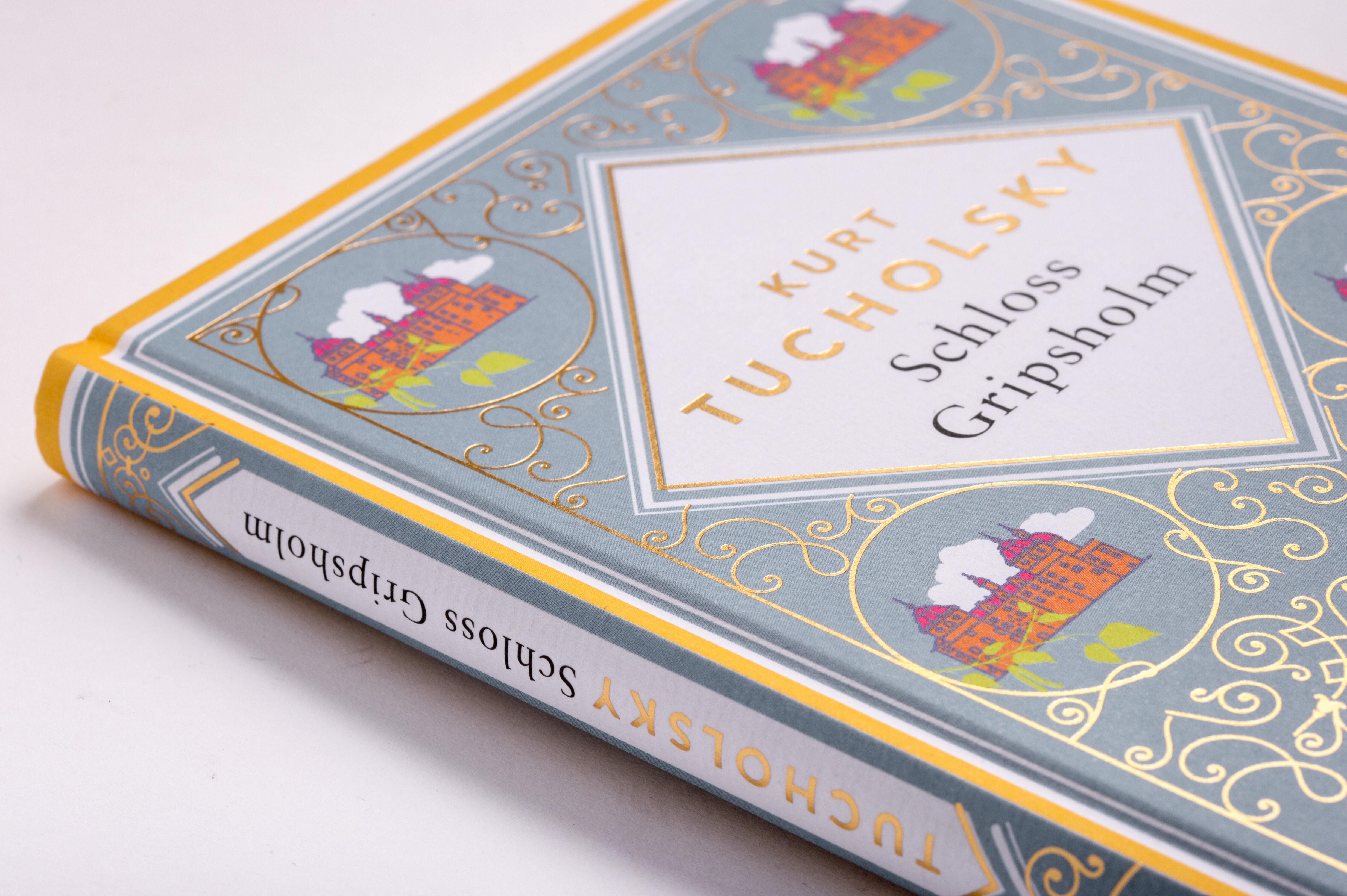 Beispielinhalt (Bild) Schloss Gripsholm. Eine Sommergeschichte. Schmuckausgabe mit Goldprägung