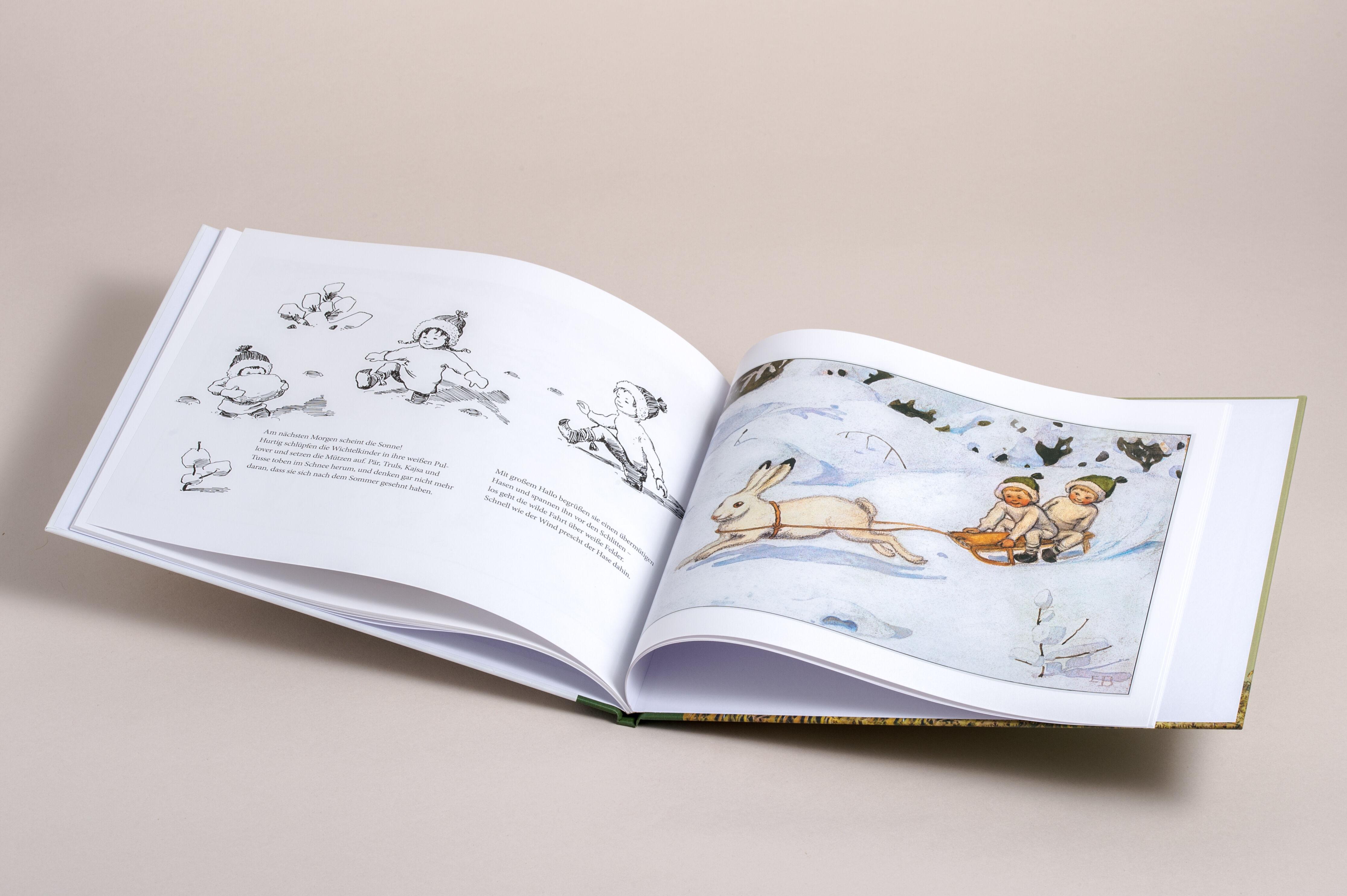 Beispielinhalt (Bild) Die Wichtelkinder