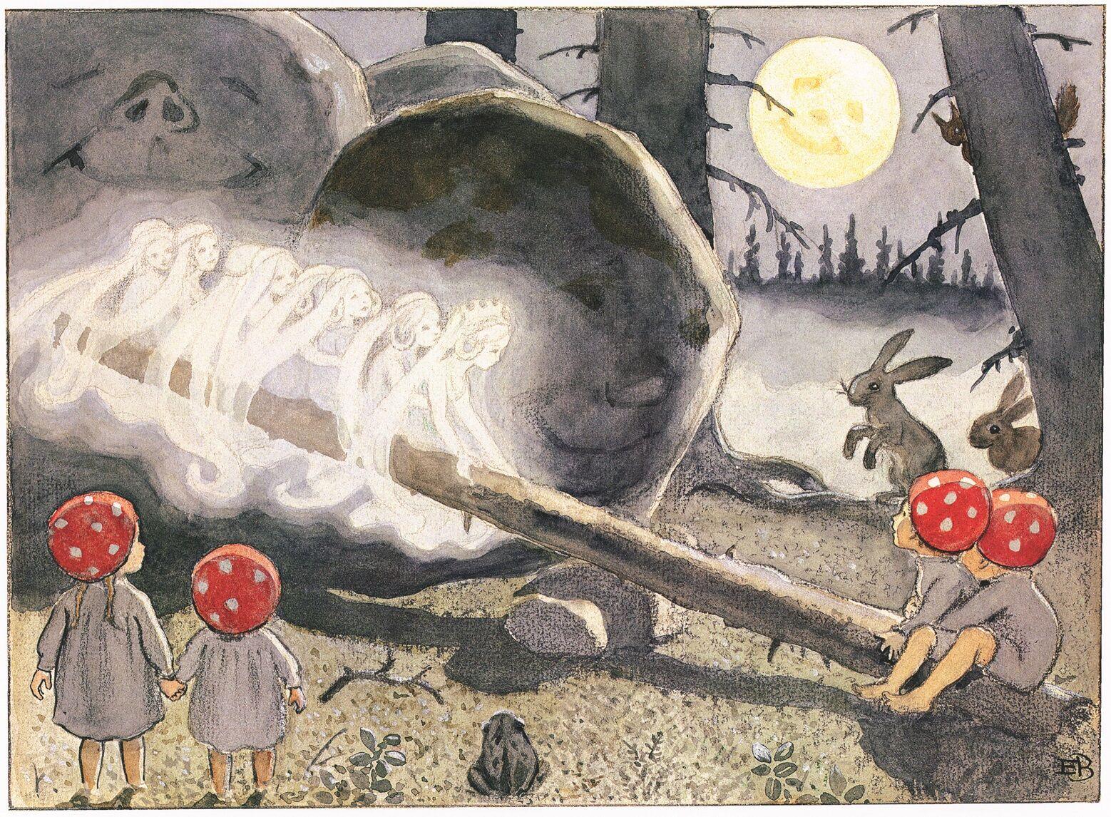 Beispielinhalt (Bild) Die Wichtelkinder