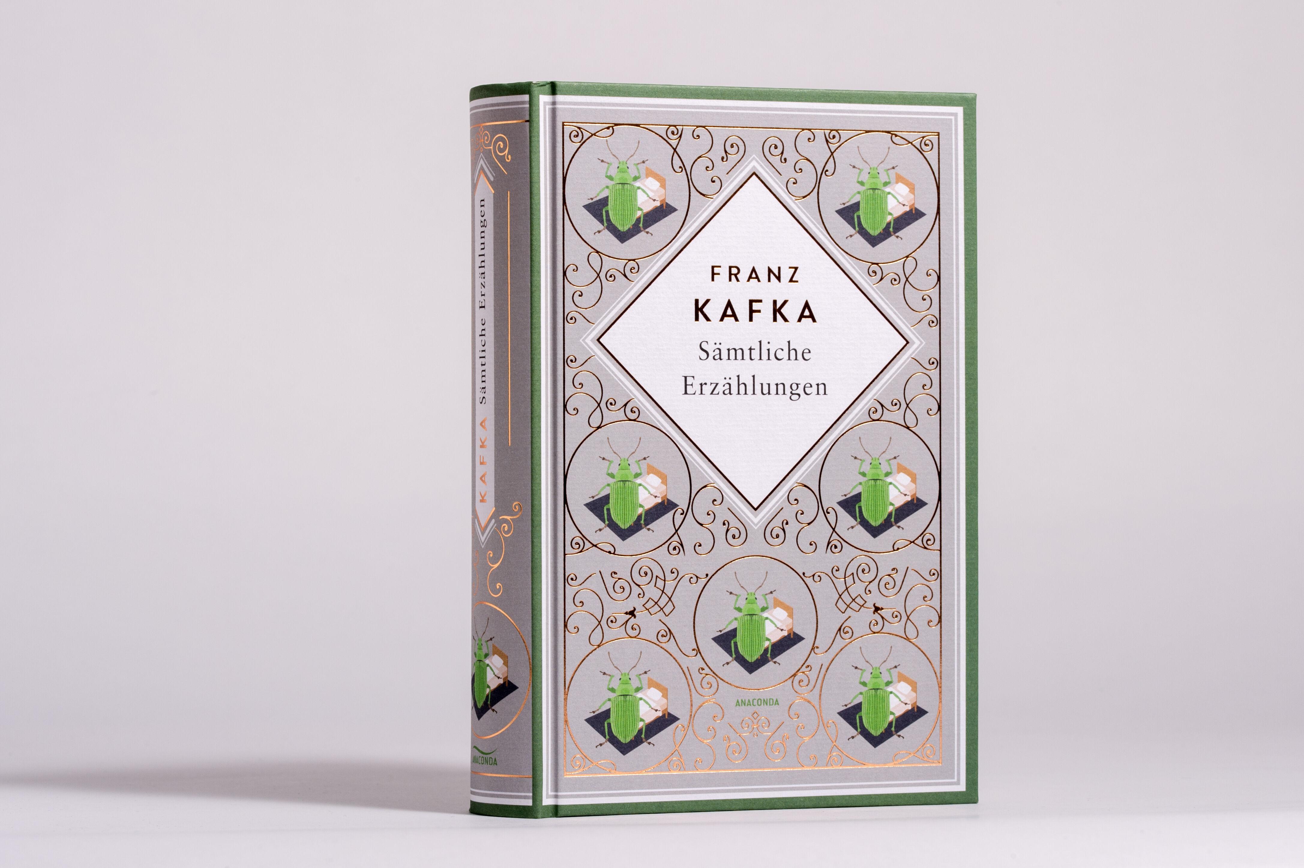 Beispielinhalt (Bild) Kafka - Sämtliche Erzählungen. Schmuckausgabe mit Kupferprägung