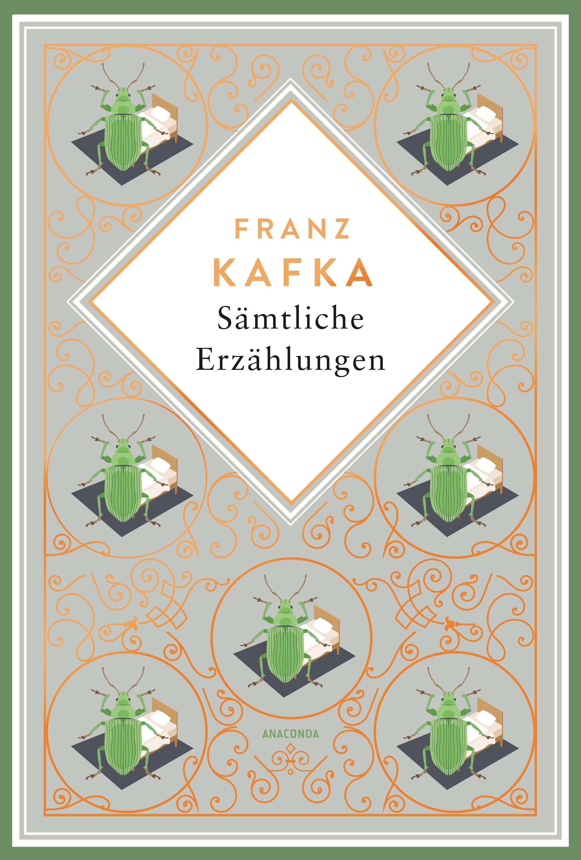 Vorderes Coverbild Kafka - Sämtliche Erzählungen. Schmuckausgabe mit Kupferprägung