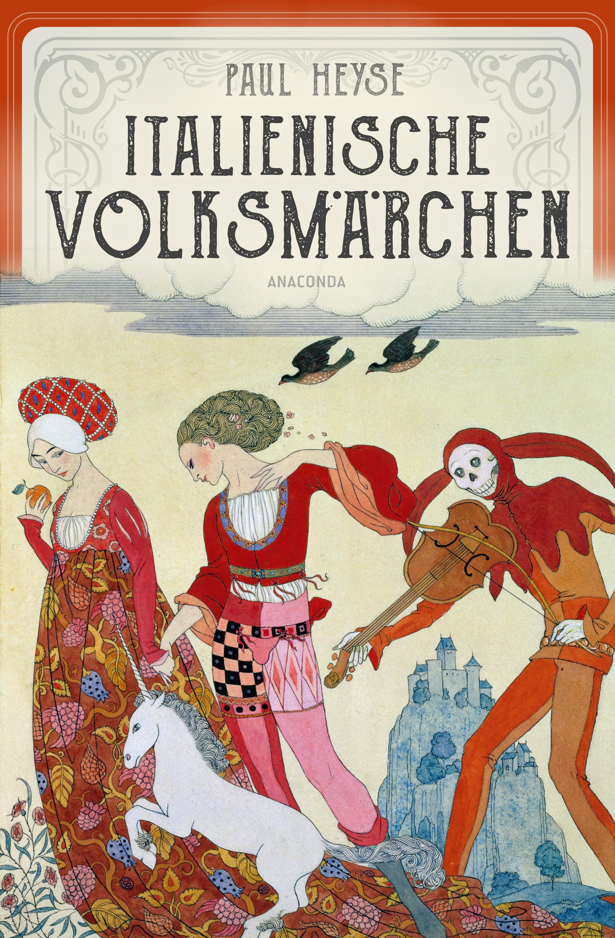 Vorderes Coverbild Italienische Volksmärchen. Mit stimmungsvollen Illustrationen von Max Wechsler