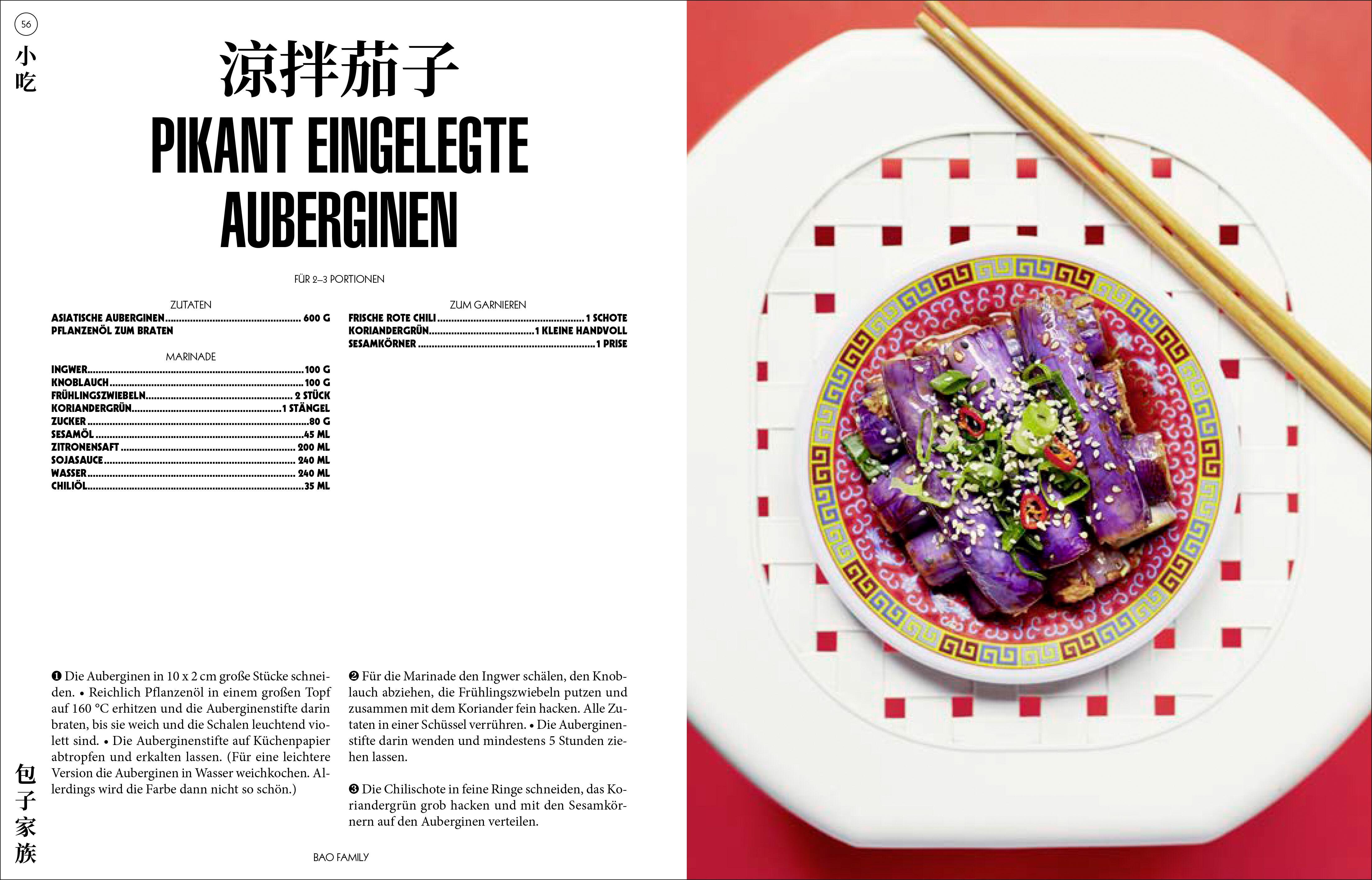 Beispielinhalt (Bild) China-Kochbuch