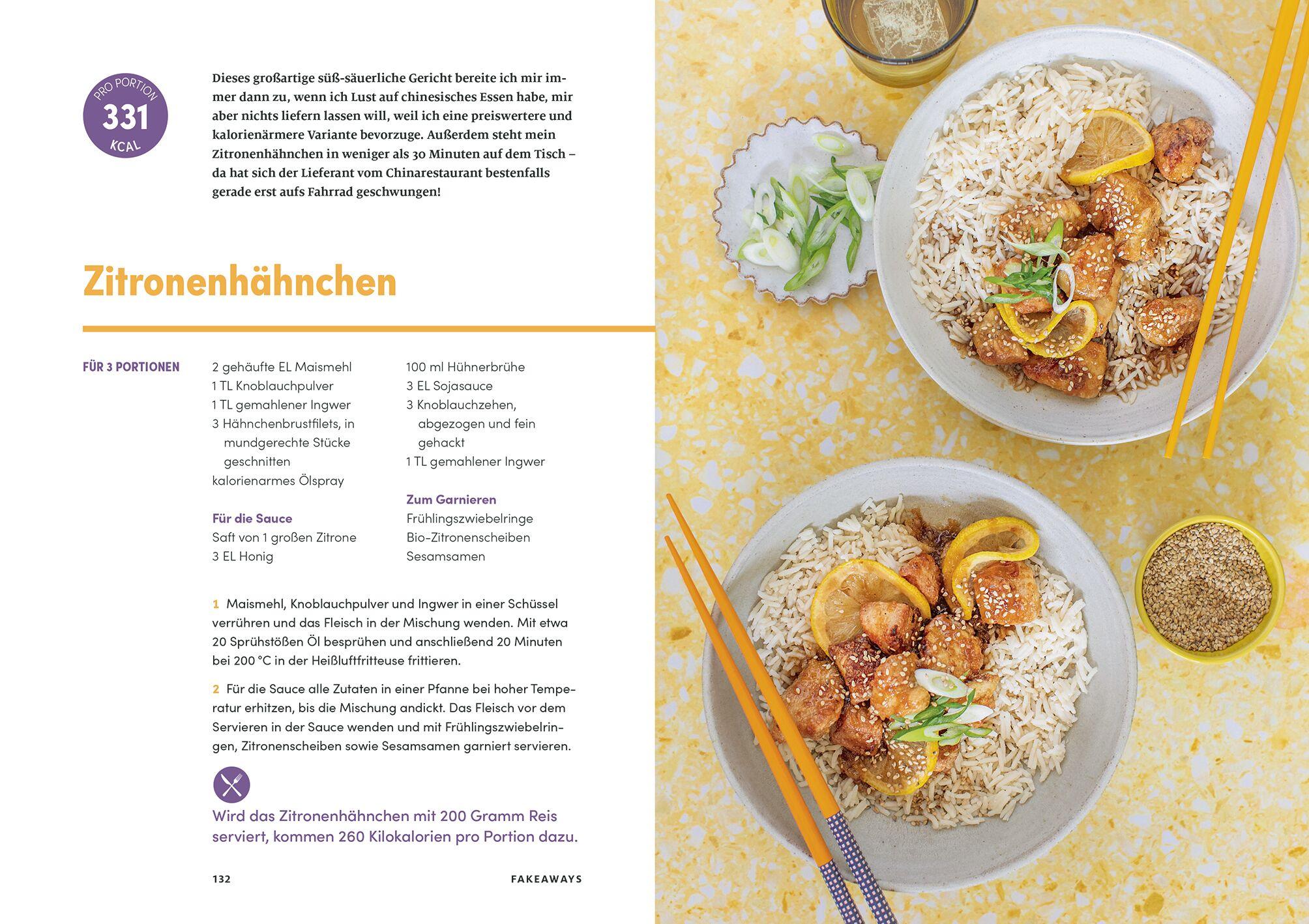 Beispielinhalt (Bild) Fettarm frittieren mit dem Airfryer