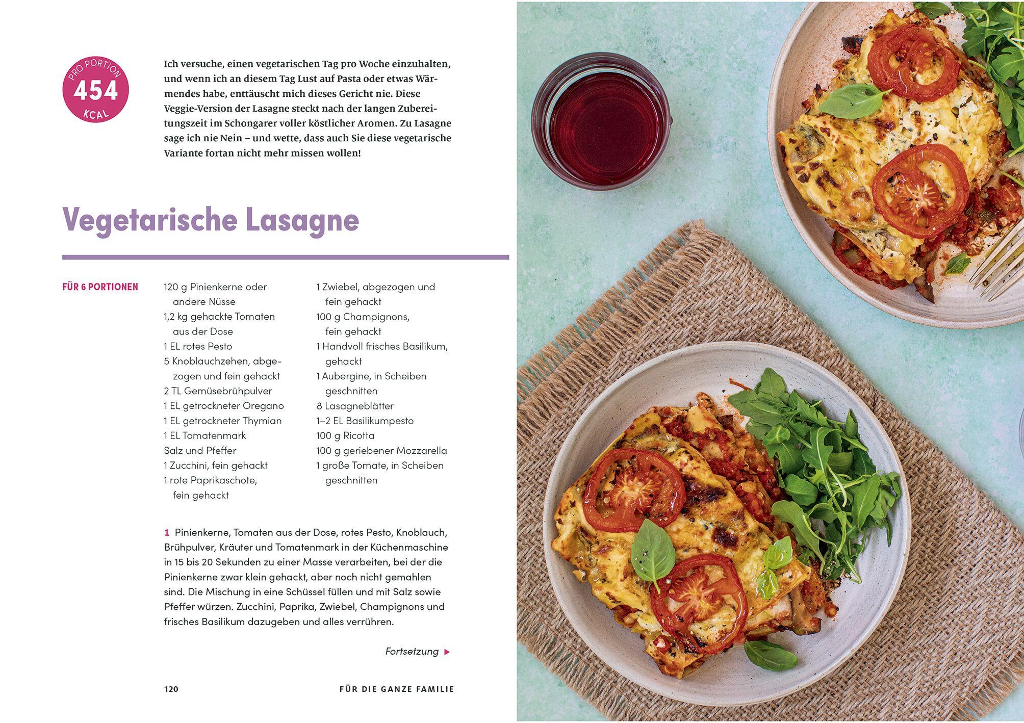 Beispielinhalt (Bild) Slowcooking für Eilige