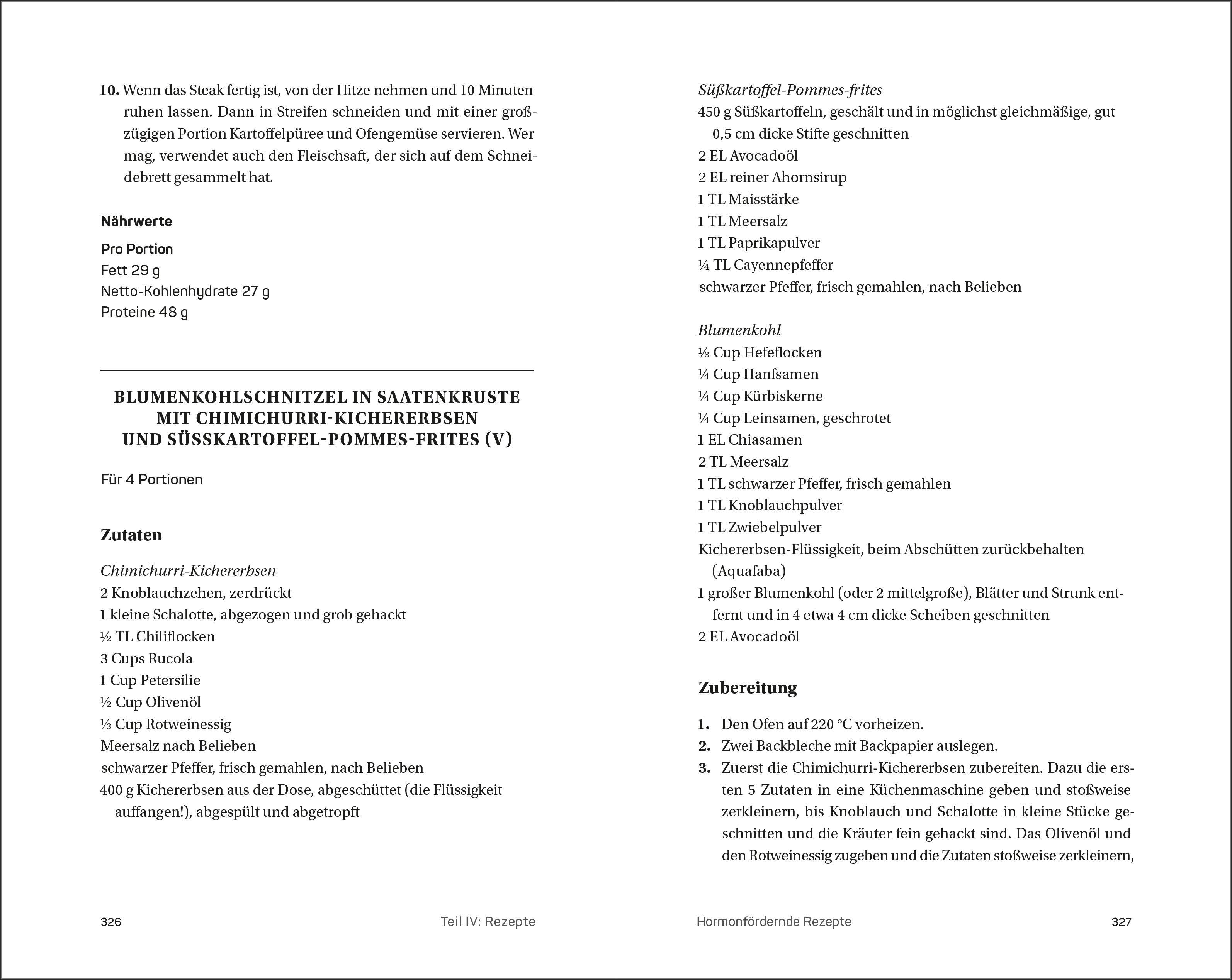 Beispielinhalt (Bild) Gesund, schlank & fit mit der Zyklusernährung