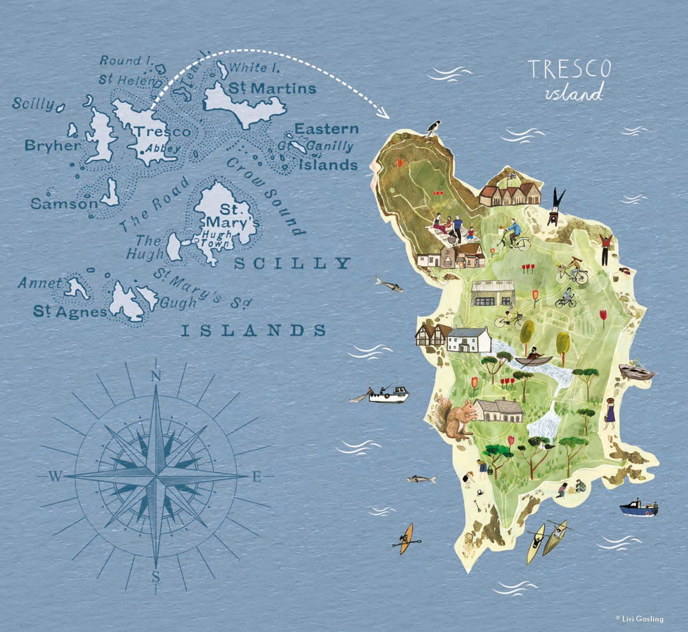 Beispielinhalt (Bild) Island Dreams - Die Imkerei am Meer