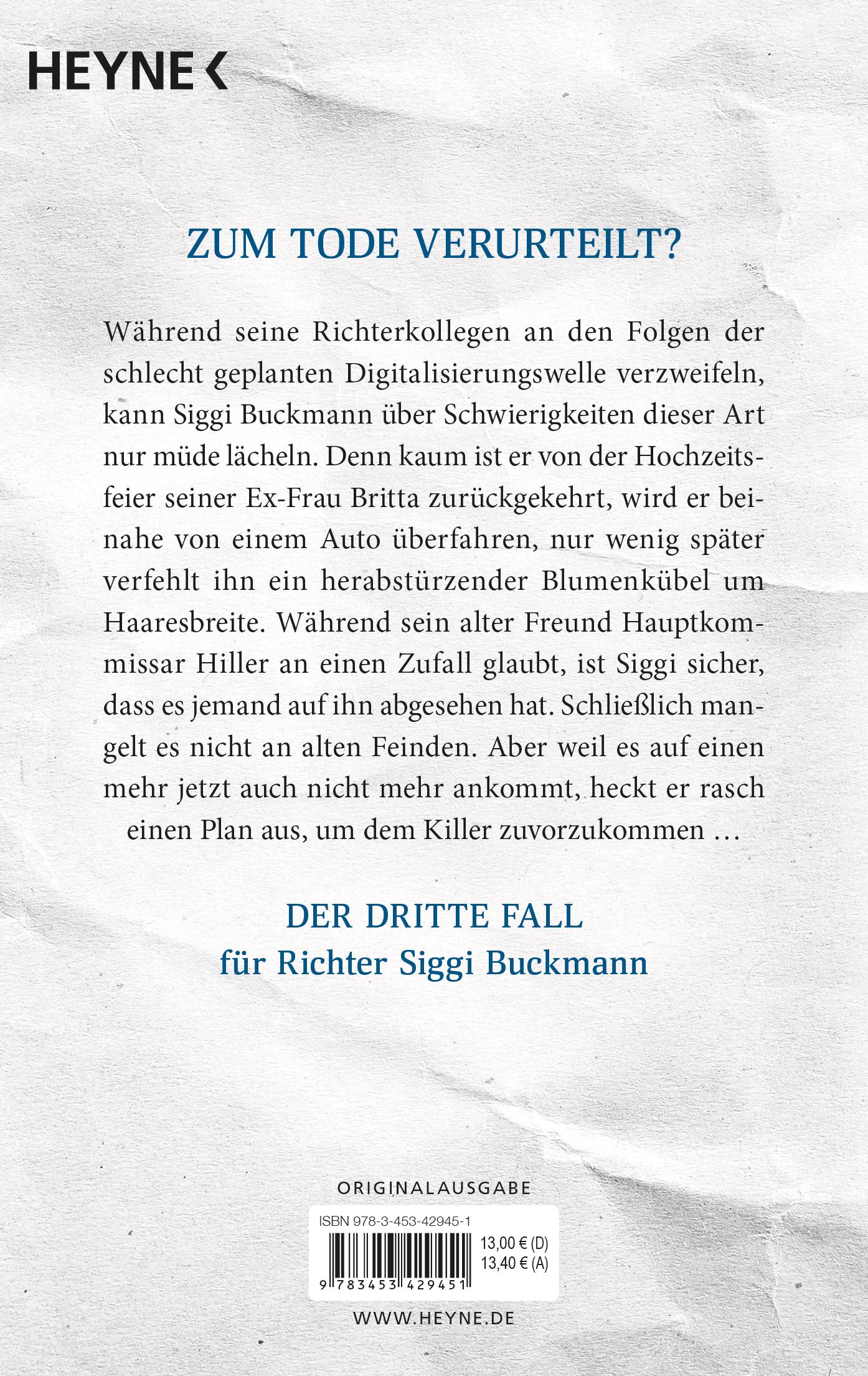 Beispielinhalt (Bild) Richter sterben besser