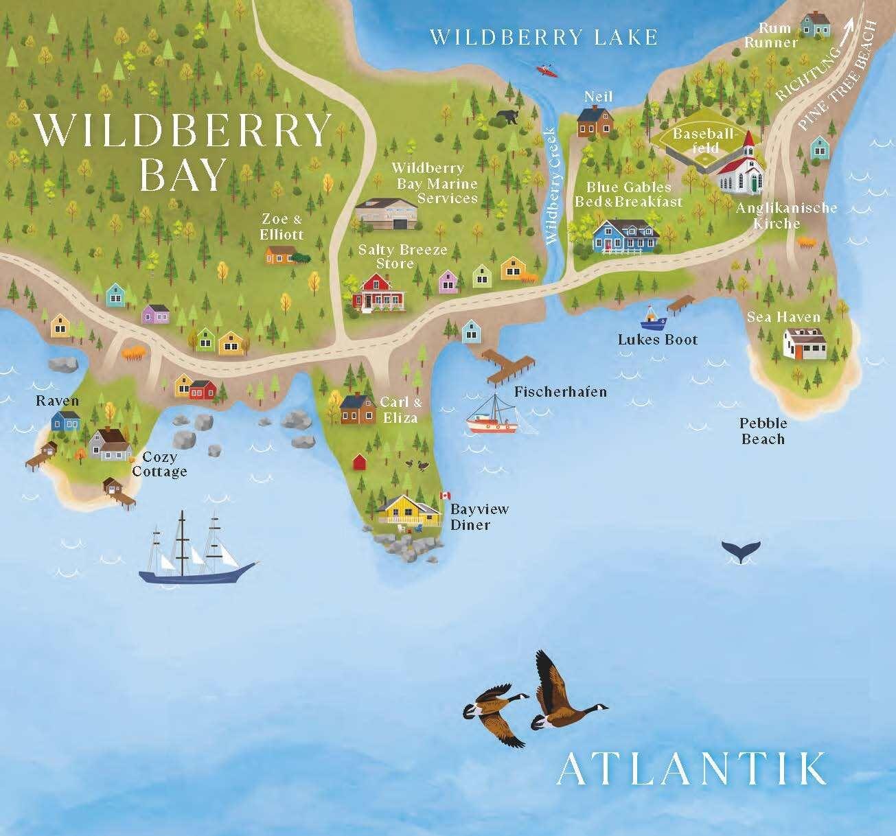 Beispielinhalt (Bild) Wiedersehen in Wildberry Bay