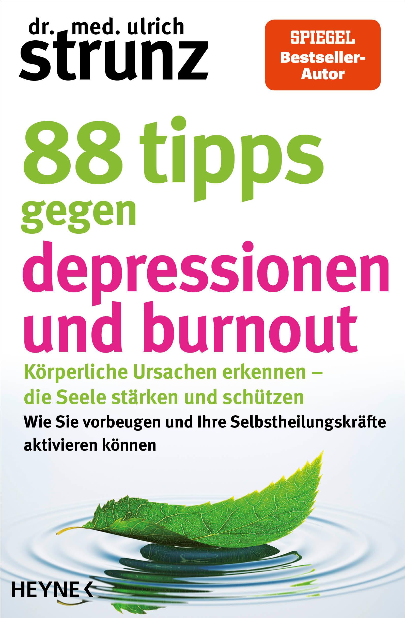 Vorderes Coverbild 88 Tipps gegen Depressionen und Burnout