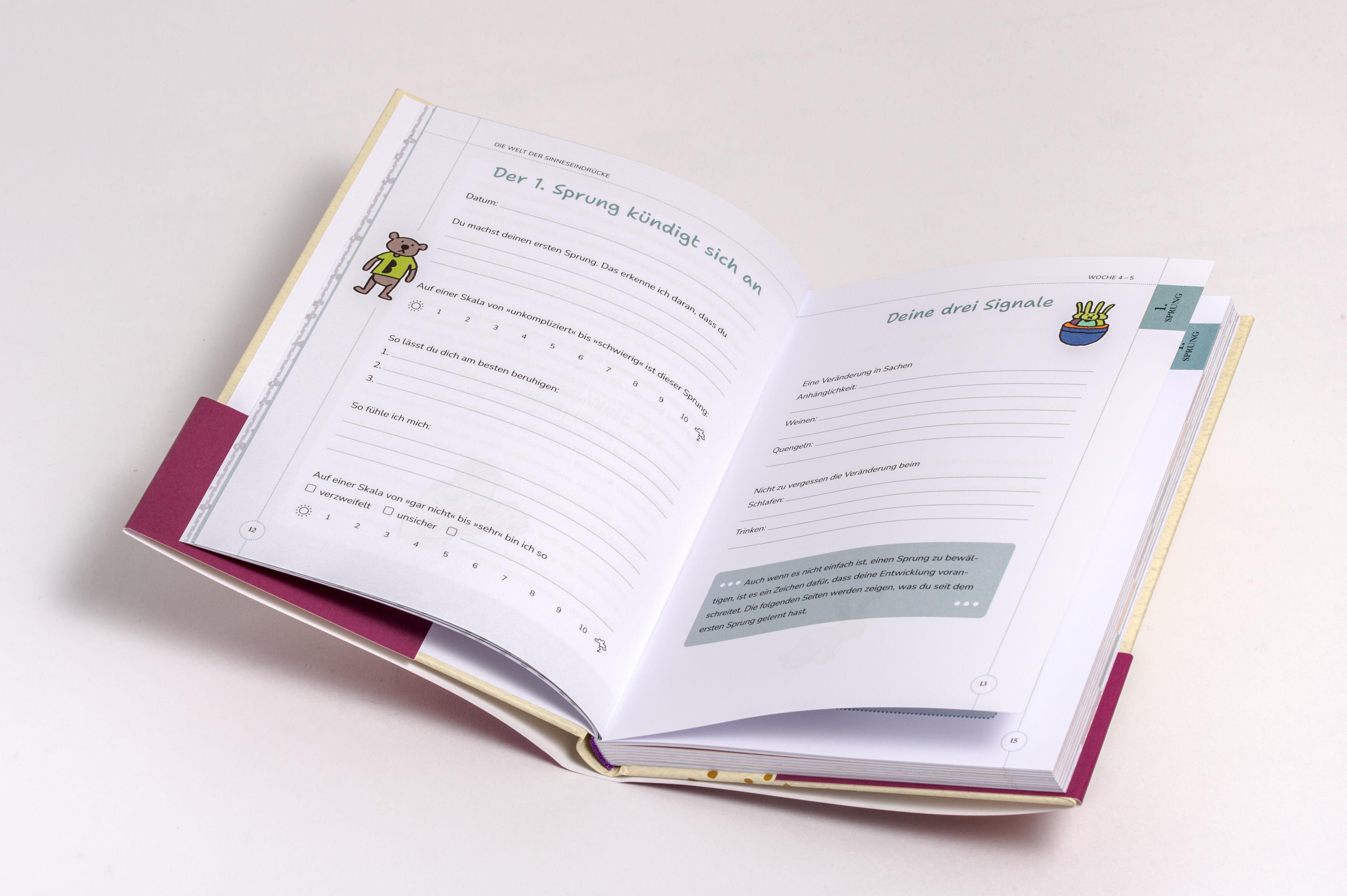 Beispielinhalt (Bild) Oje, ich wachse! Babys erstes Jahr