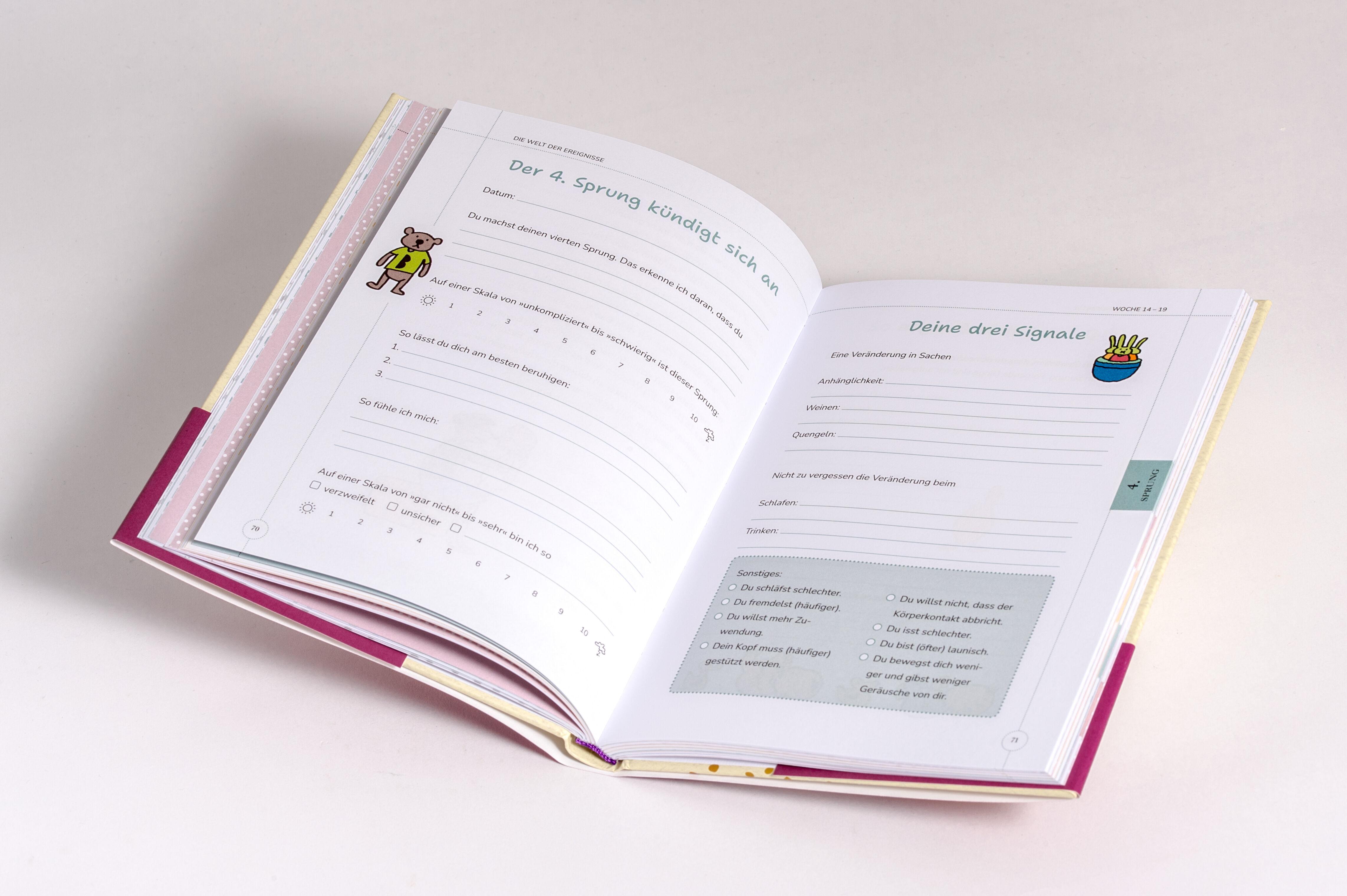 Beispielinhalt (Bild) Oje, ich wachse! Babys erstes Jahr