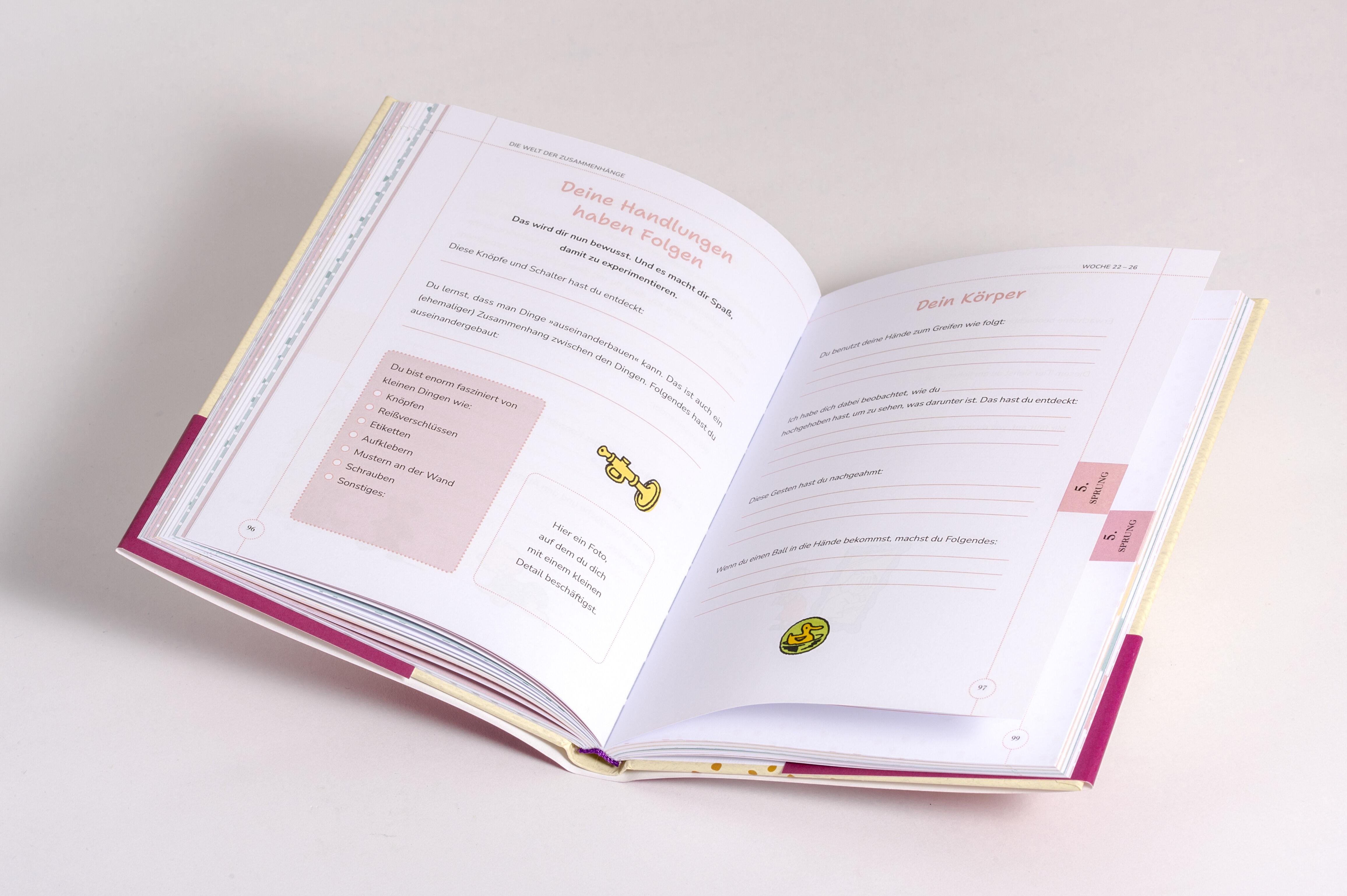 Beispielinhalt (Bild) Oje, ich wachse! Babys erstes Jahr