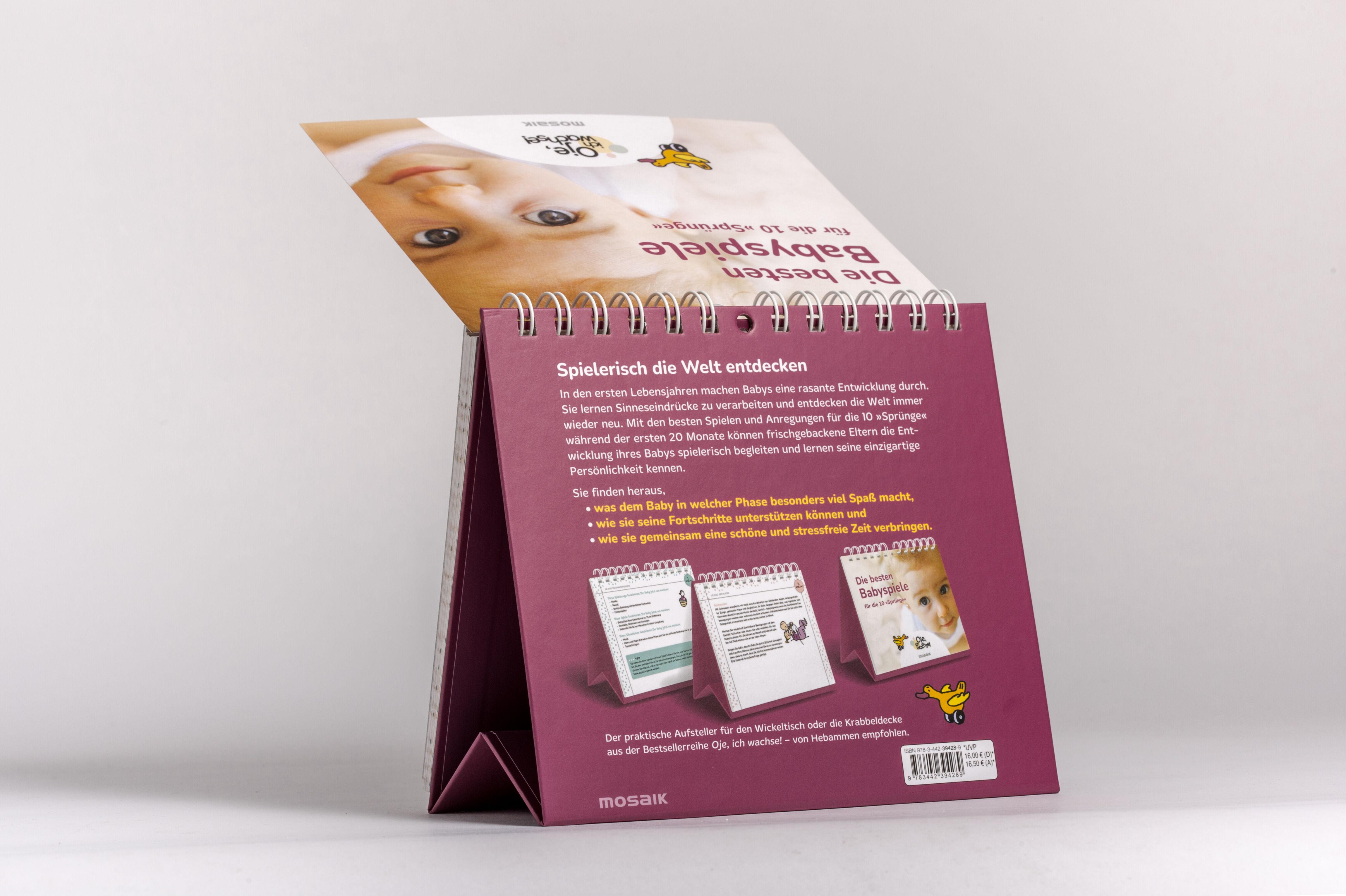 Beispielinhalt (Bild) Oje, ich wachse! Die besten Babyspiele