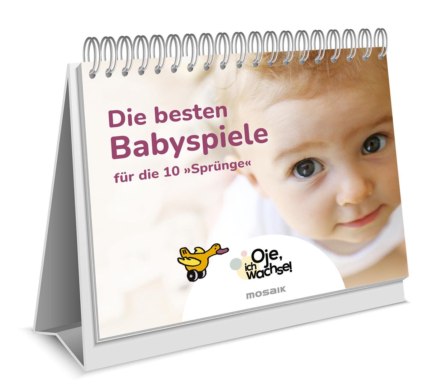 Vorderes Coverbild Oje, ich wachse! Die besten Babyspiele