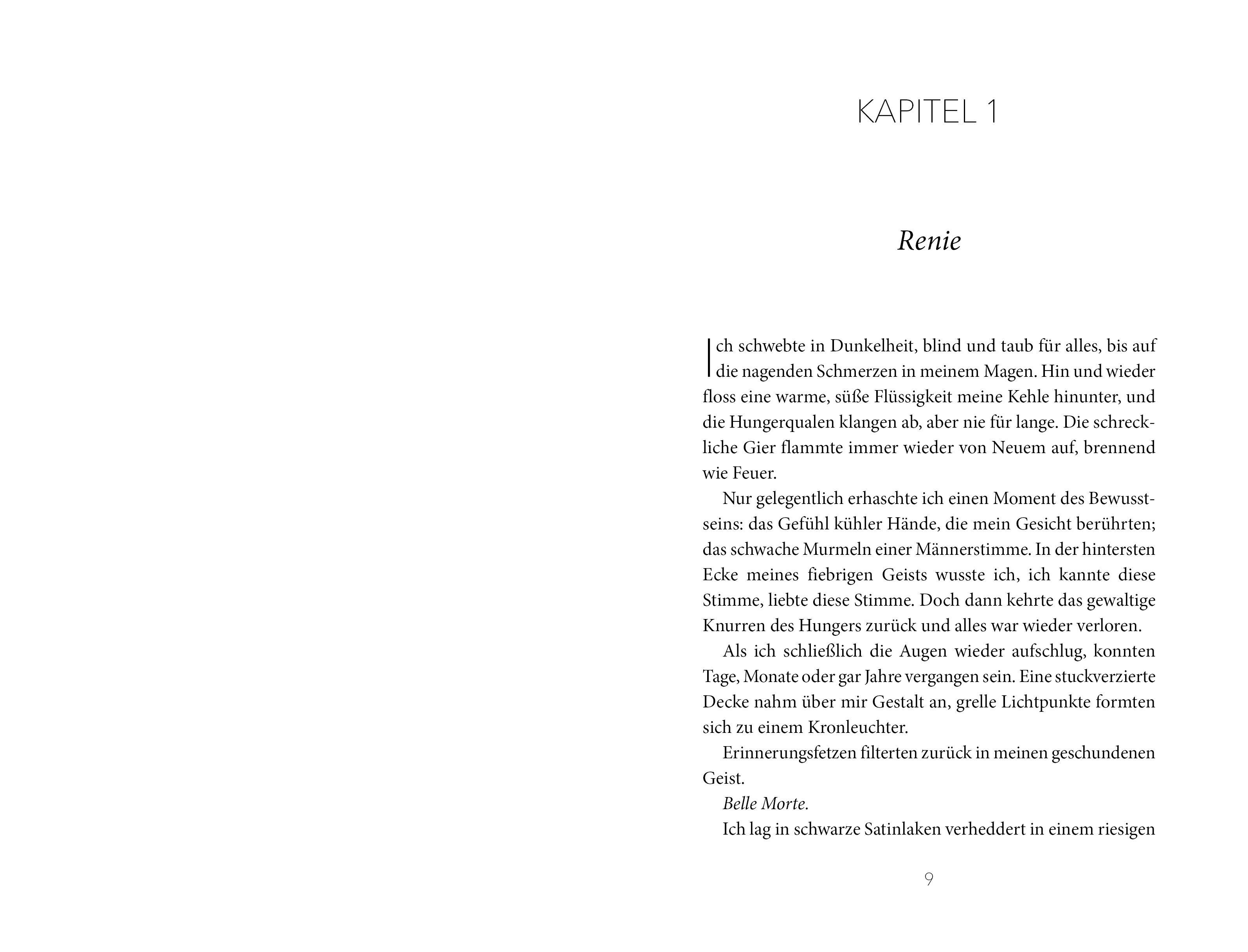 Beispielinhalt (Bild) Belle Morte - Rot wie Liebe