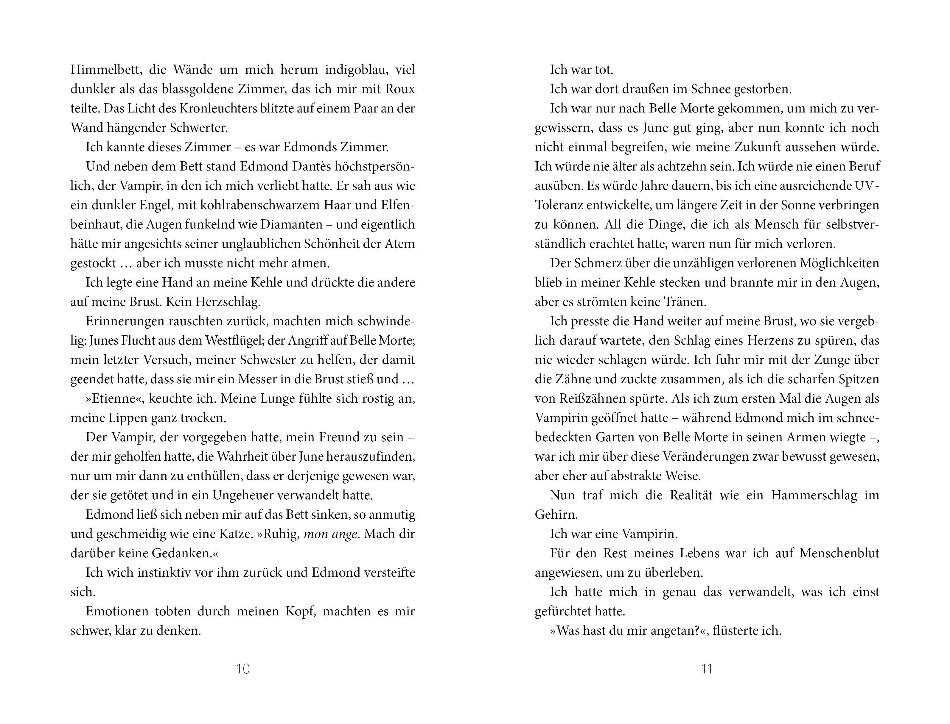 Beispielinhalt (Bild) Belle Morte - Rot wie Liebe