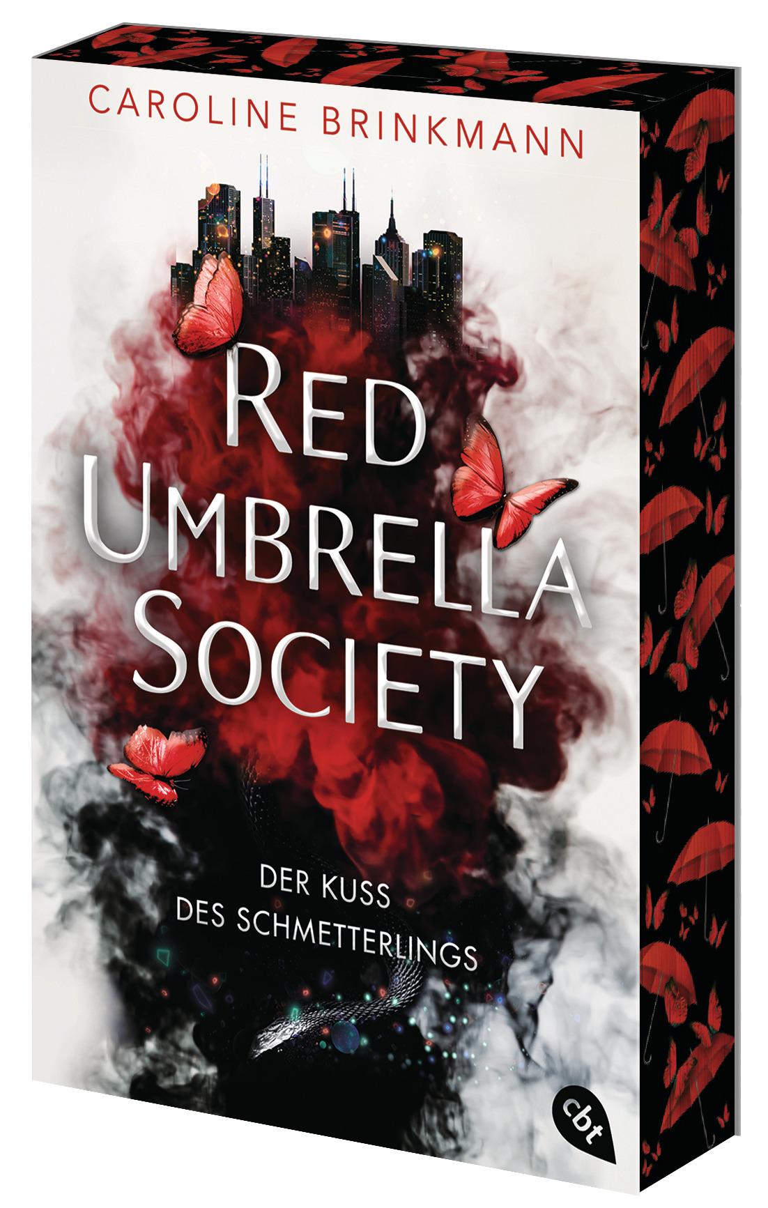 Vorderes Coverbild Red Umbrella Society - Der Kuss des Schmetterlings