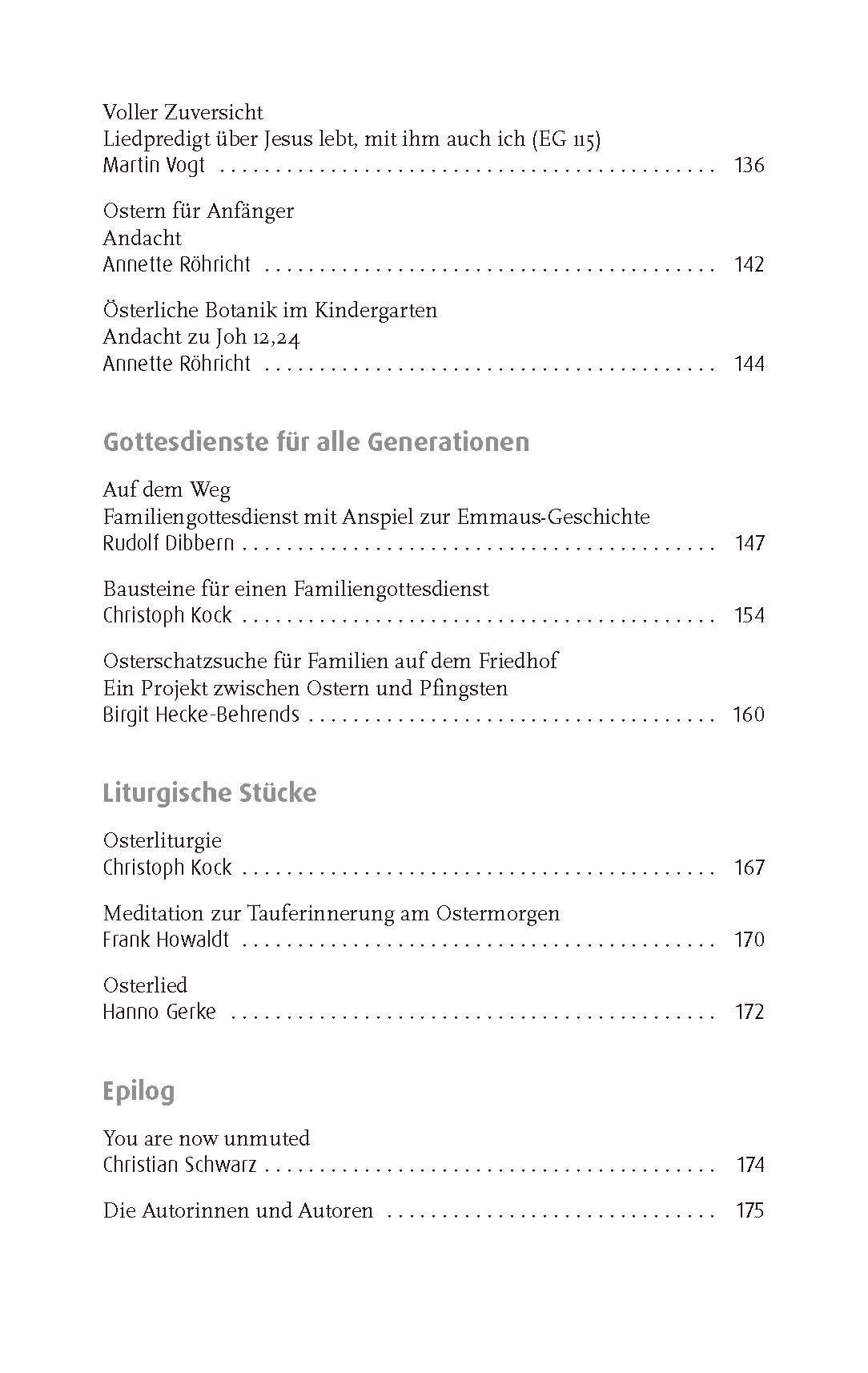 Beispielinhalt (Bild) Ostern