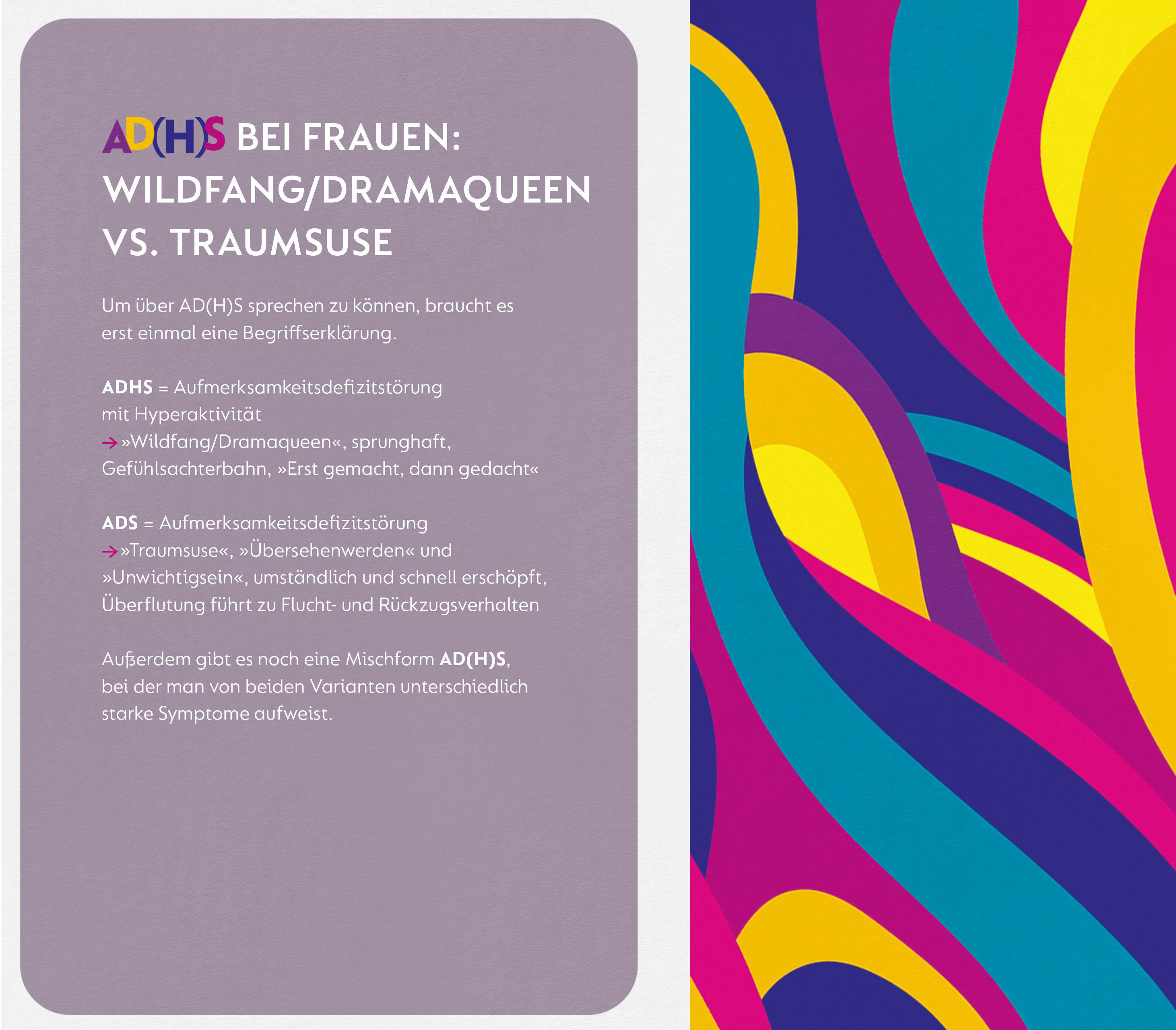 Beispielinhalt (Bild) Weibliche AD(H)S