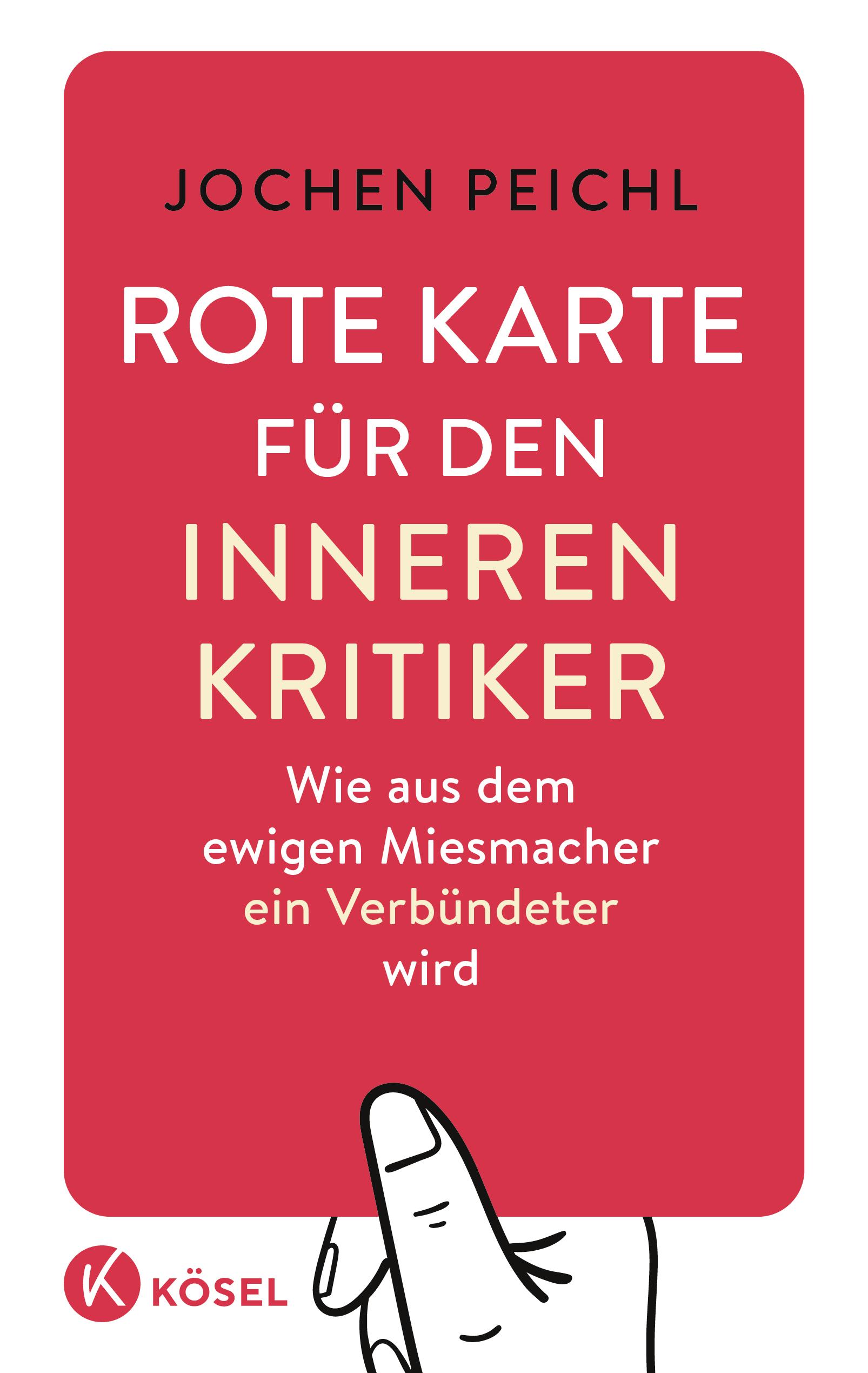 Vorderes Coverbild Rote Karte für den inneren Kritiker