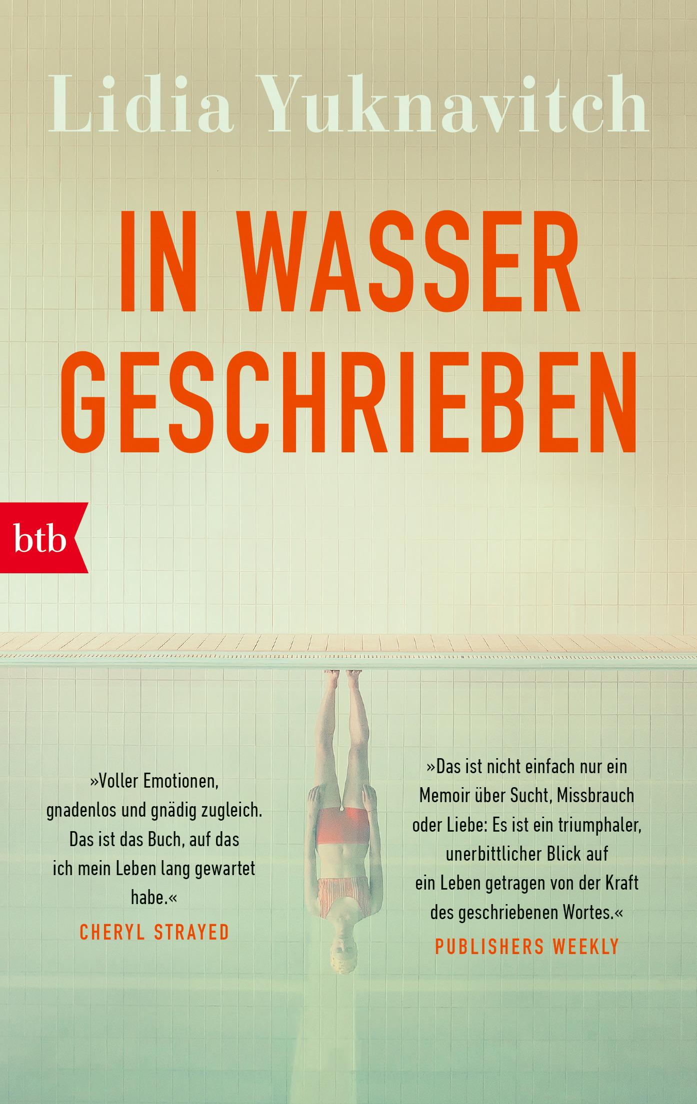 Vorderes Coverbild In Wasser geschrieben