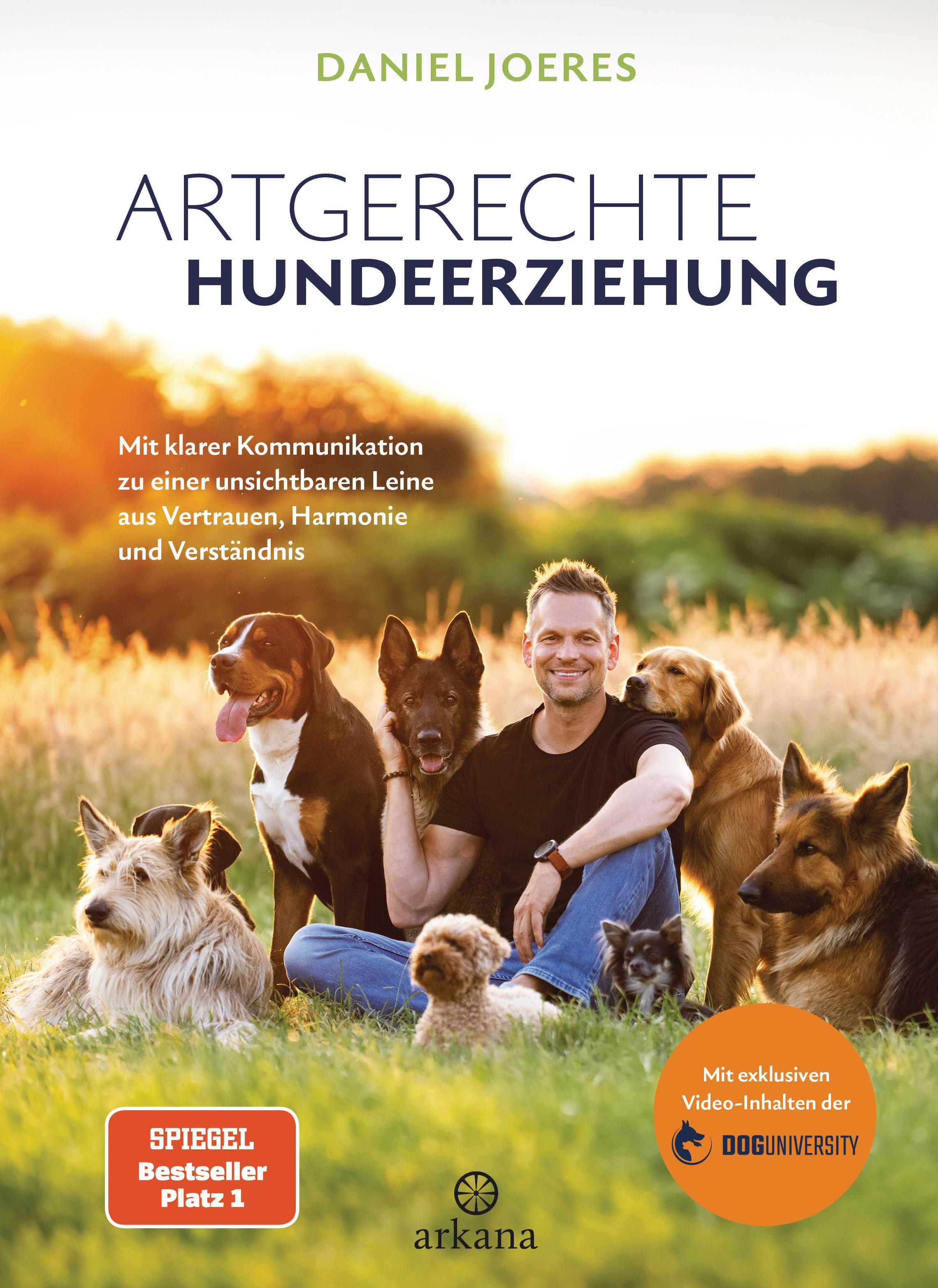 Vorderes Coverbild Artgerechte Hundeerziehung