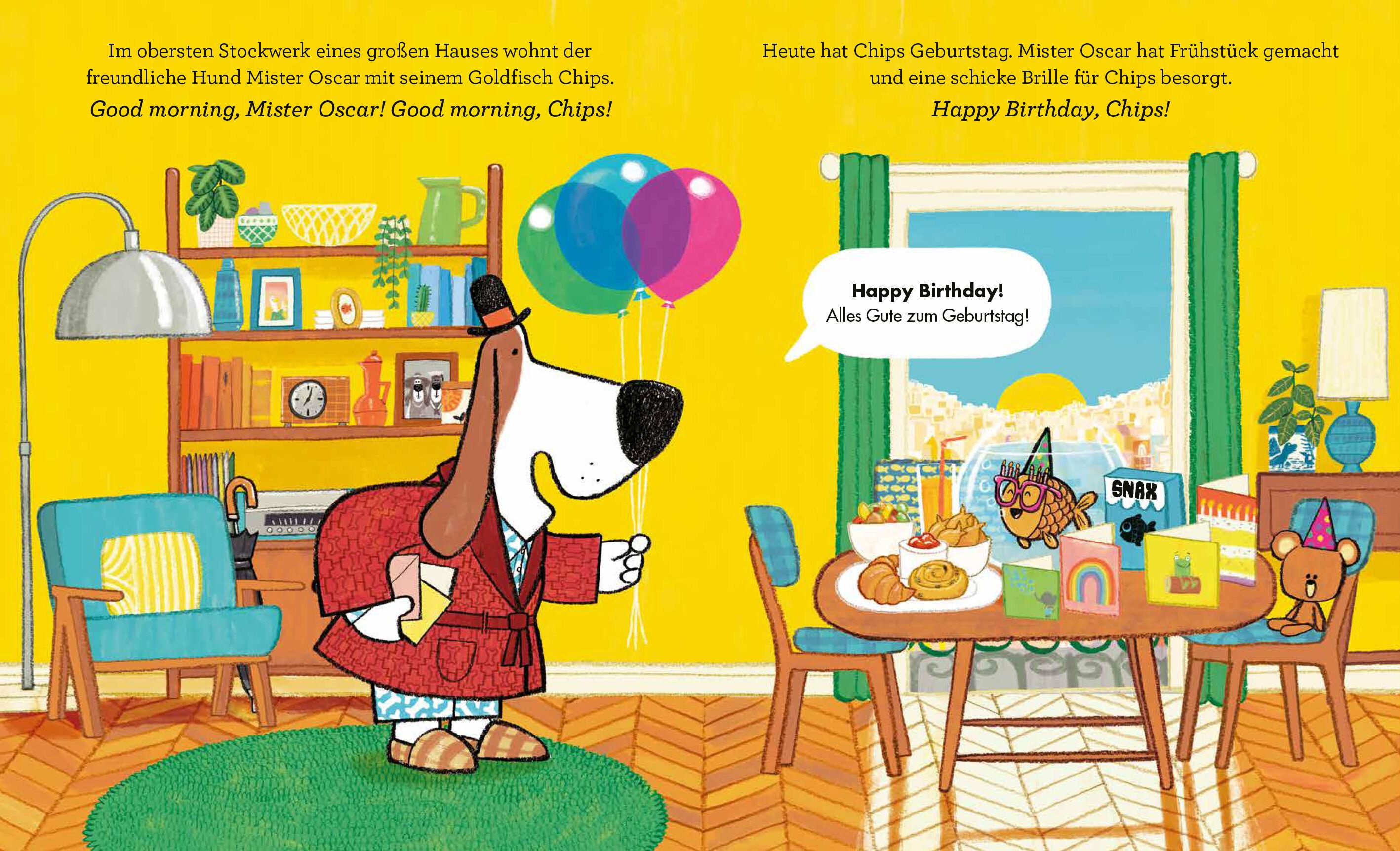 Beispielinhalt (Bild) Mister Oscar in der Stadt