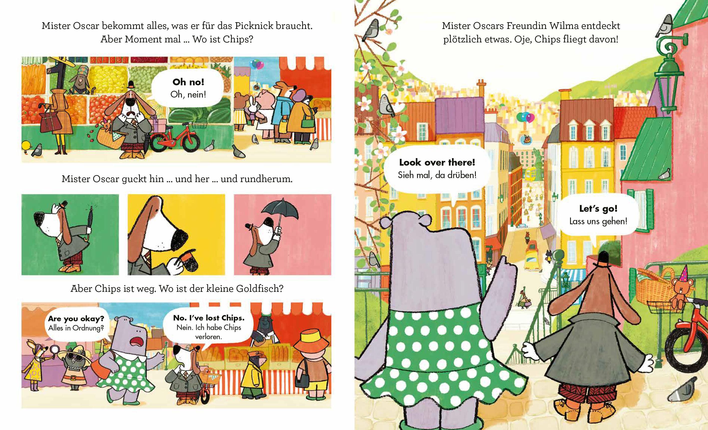 Beispielinhalt (Bild) Mister Oscar in der Stadt