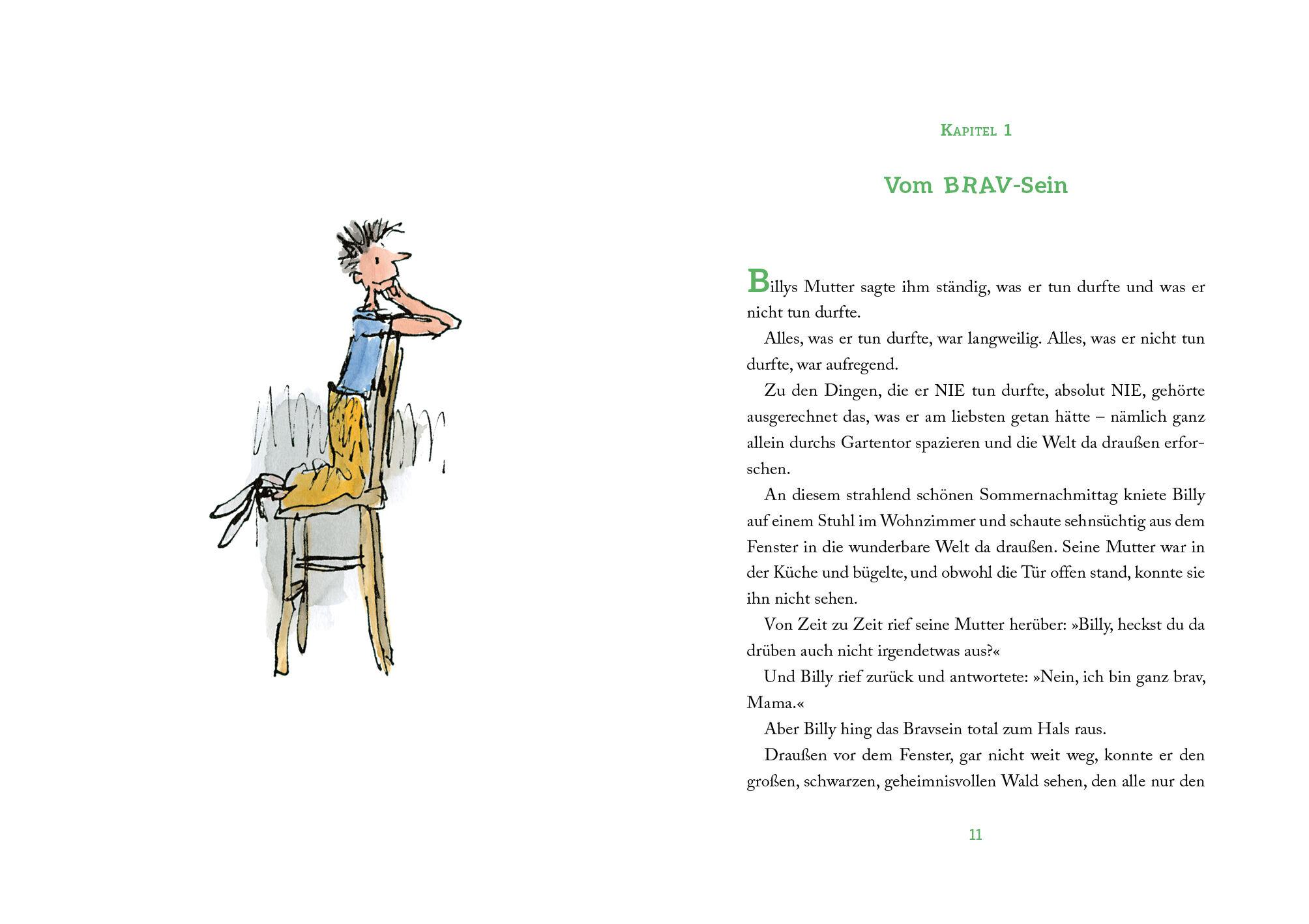 Beispielinhalt (Bild) Billy und die Winzelwichte