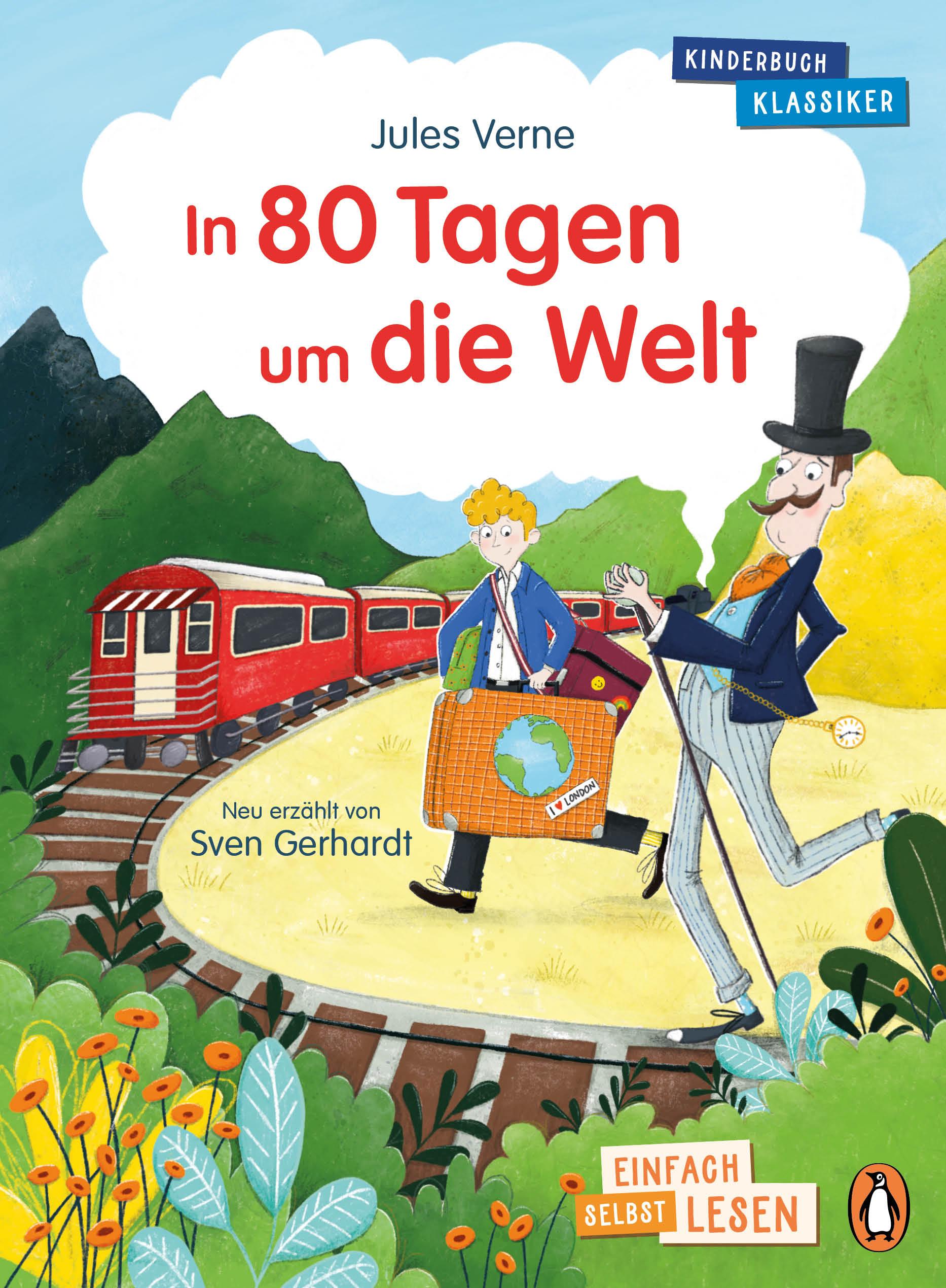 Vorderes Coverbild In 80 Tagen um die Welt