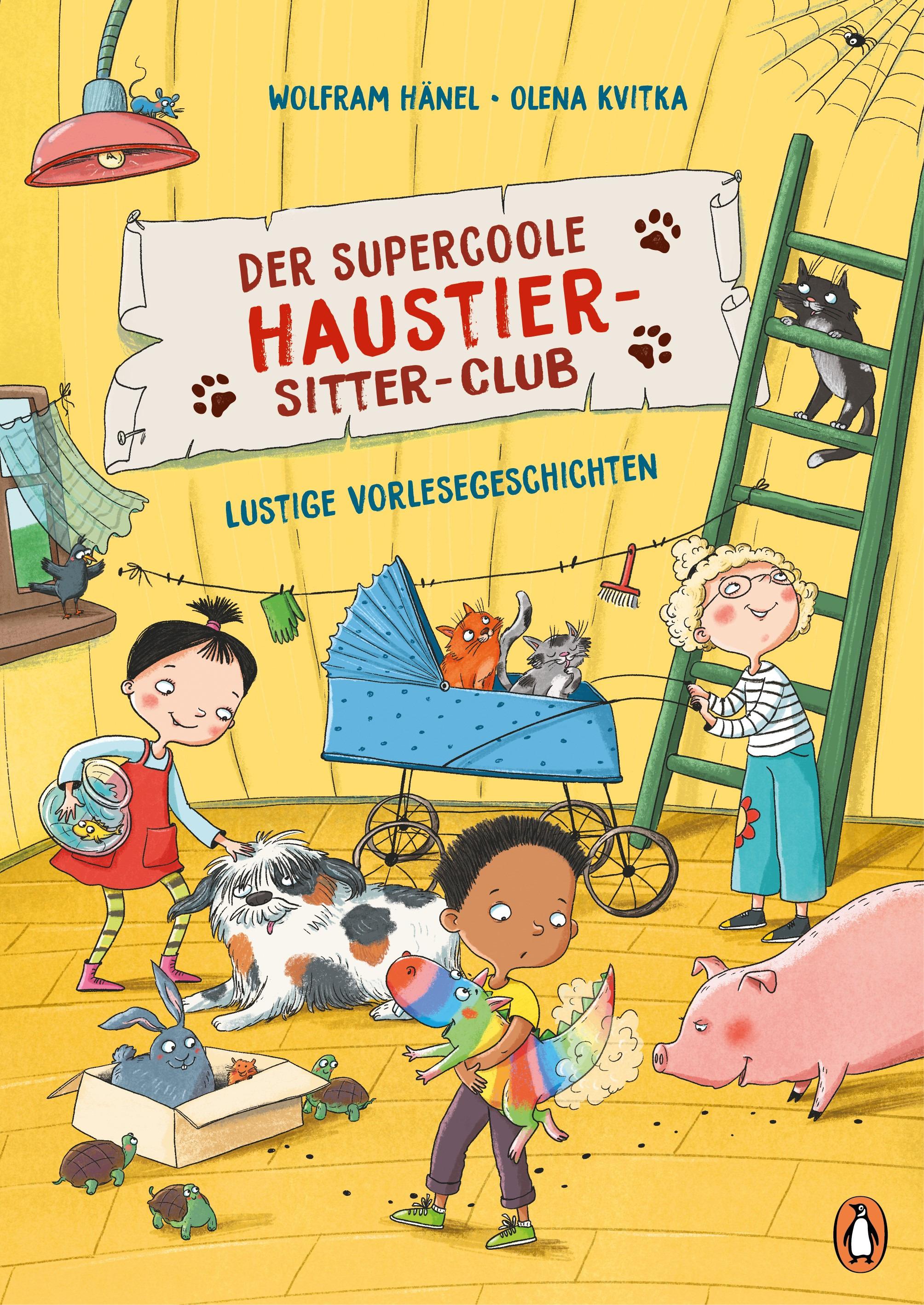 Vorderes Coverbild Der supercoole Haustier-Sitter-Club - Lustige Vorlesegeschichten