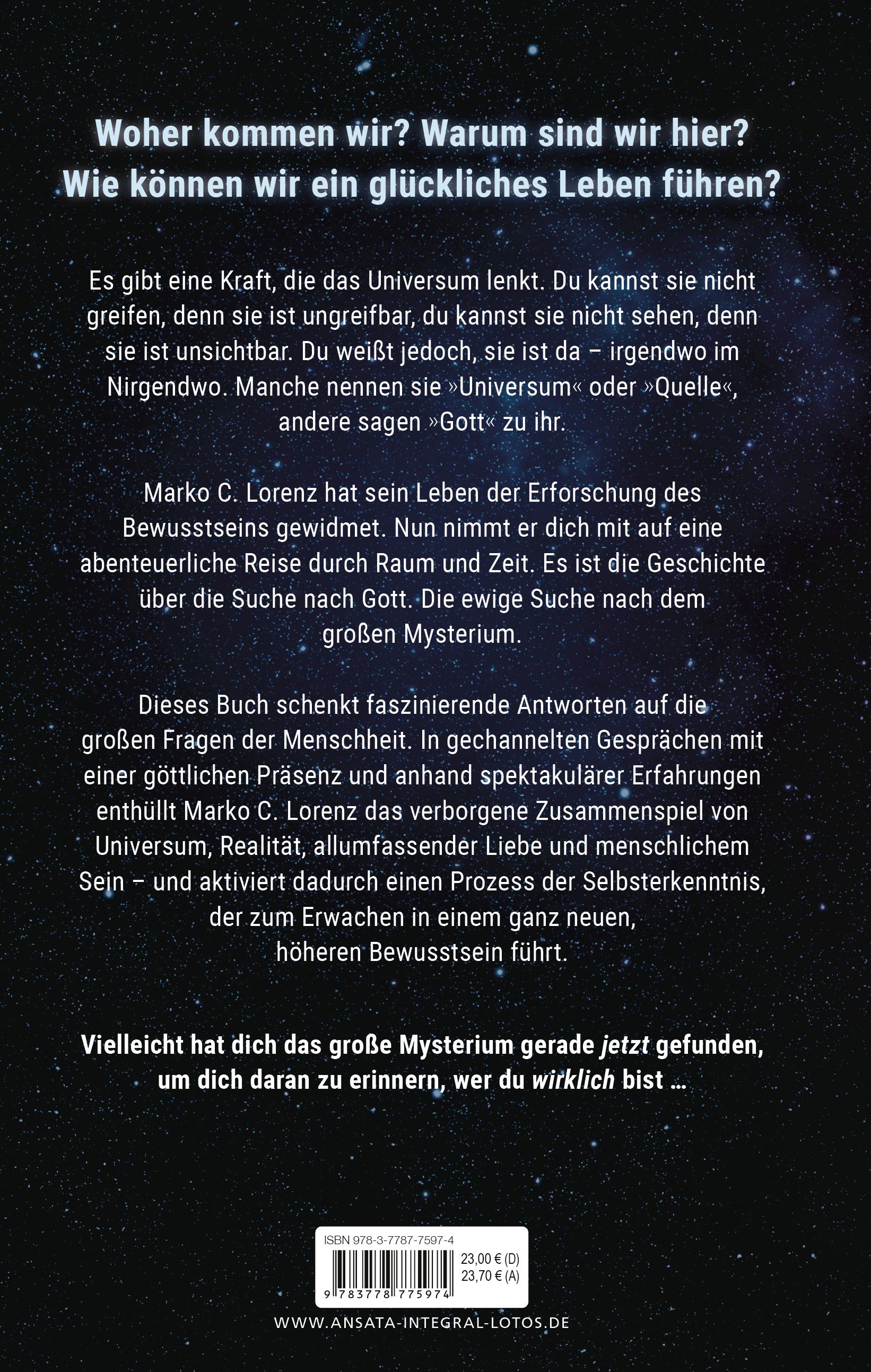 Beispielinhalt (Bild) Das große Mysterium