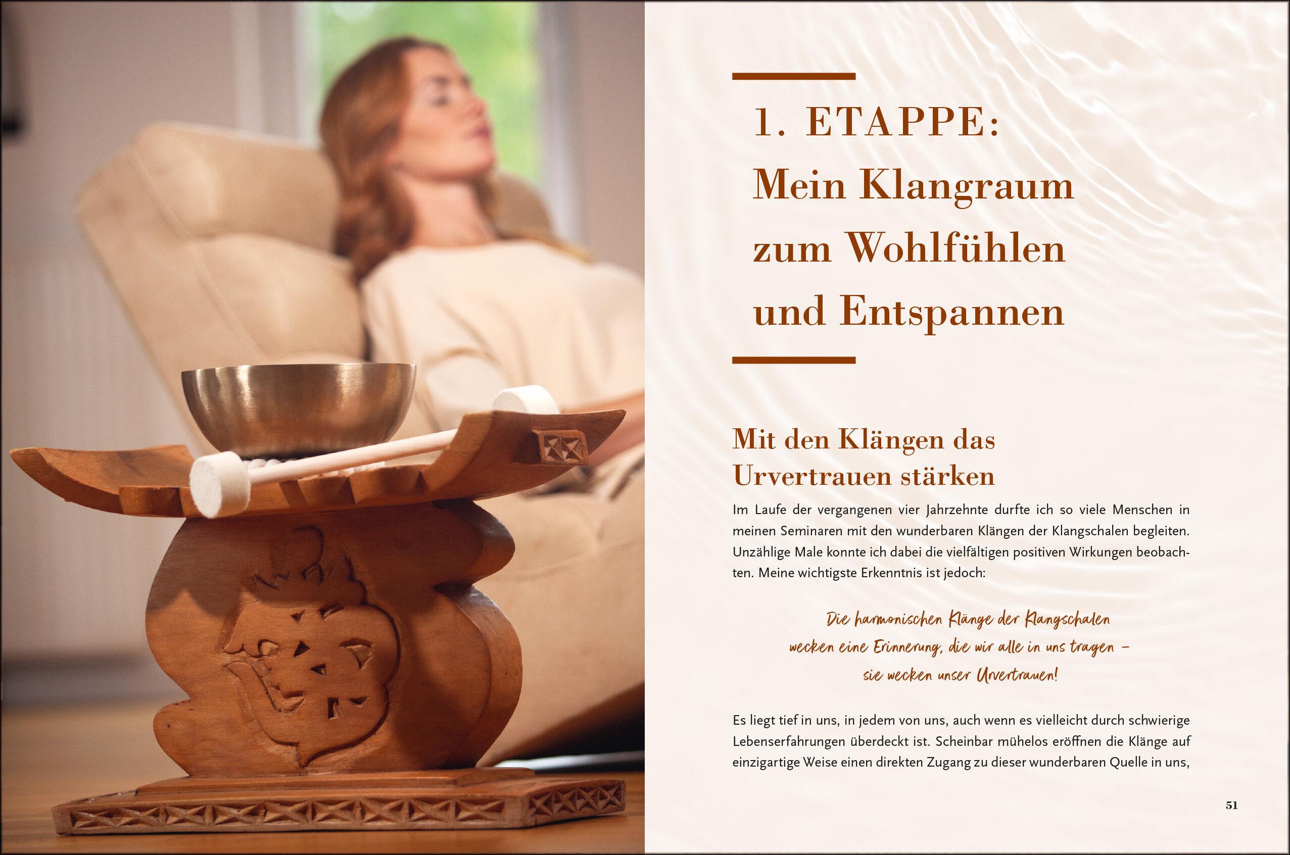 Beispielinhalt (Bild) Die transformierende Kraft der Klangschalen