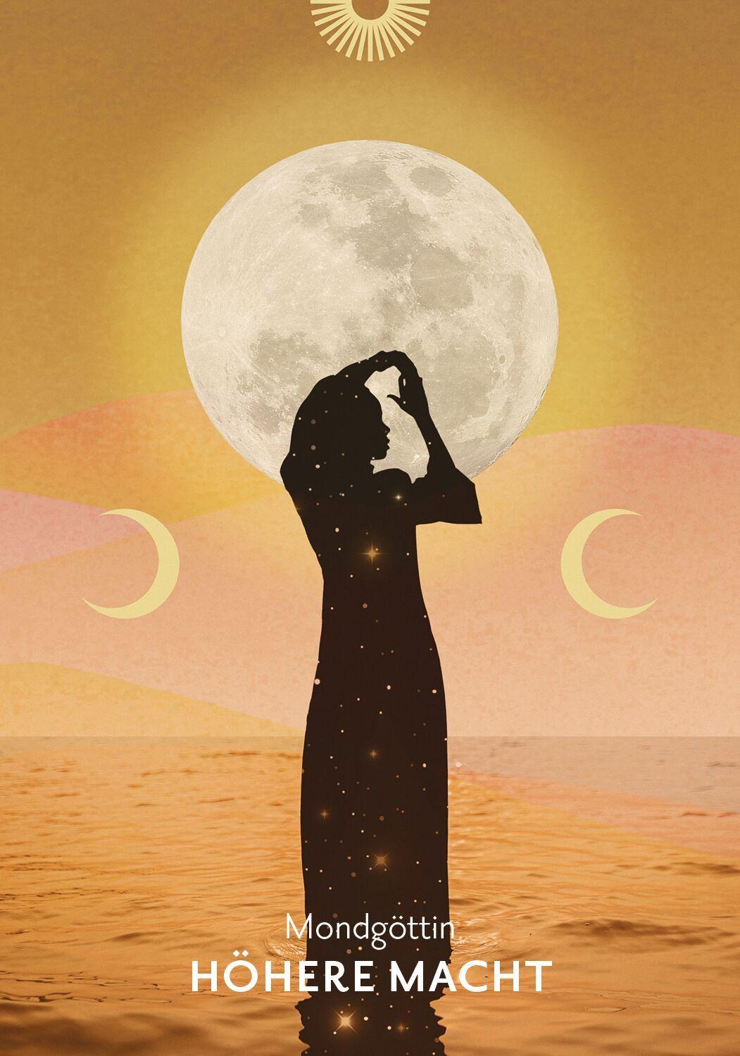 Beispielinhalt (Bild) Moonology - Botschaften des Mondes