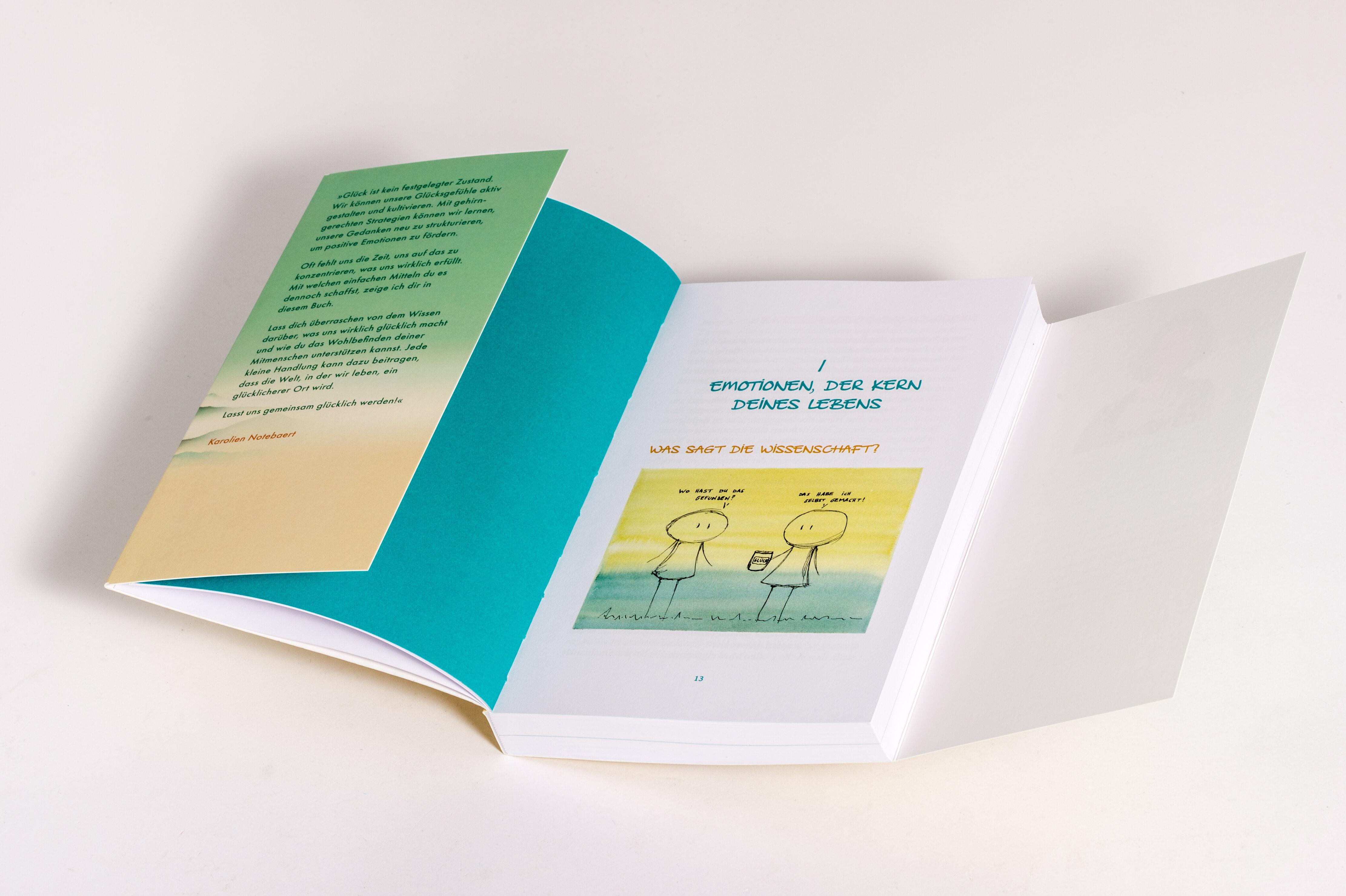 Beispielinhalt (Bild) Vom Glück der richtigen Gedanken