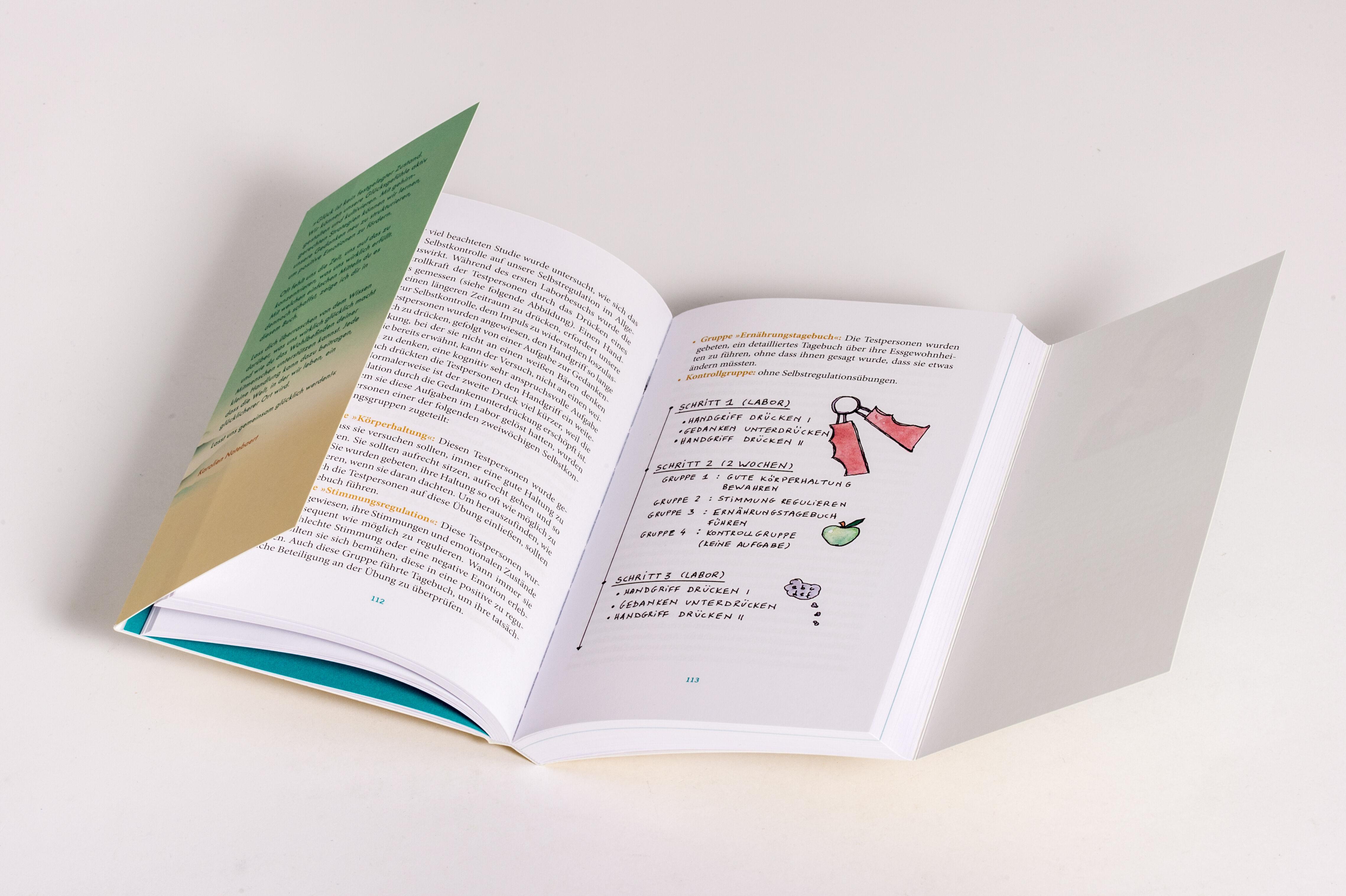 Beispielinhalt (Bild) Vom Glück der richtigen Gedanken