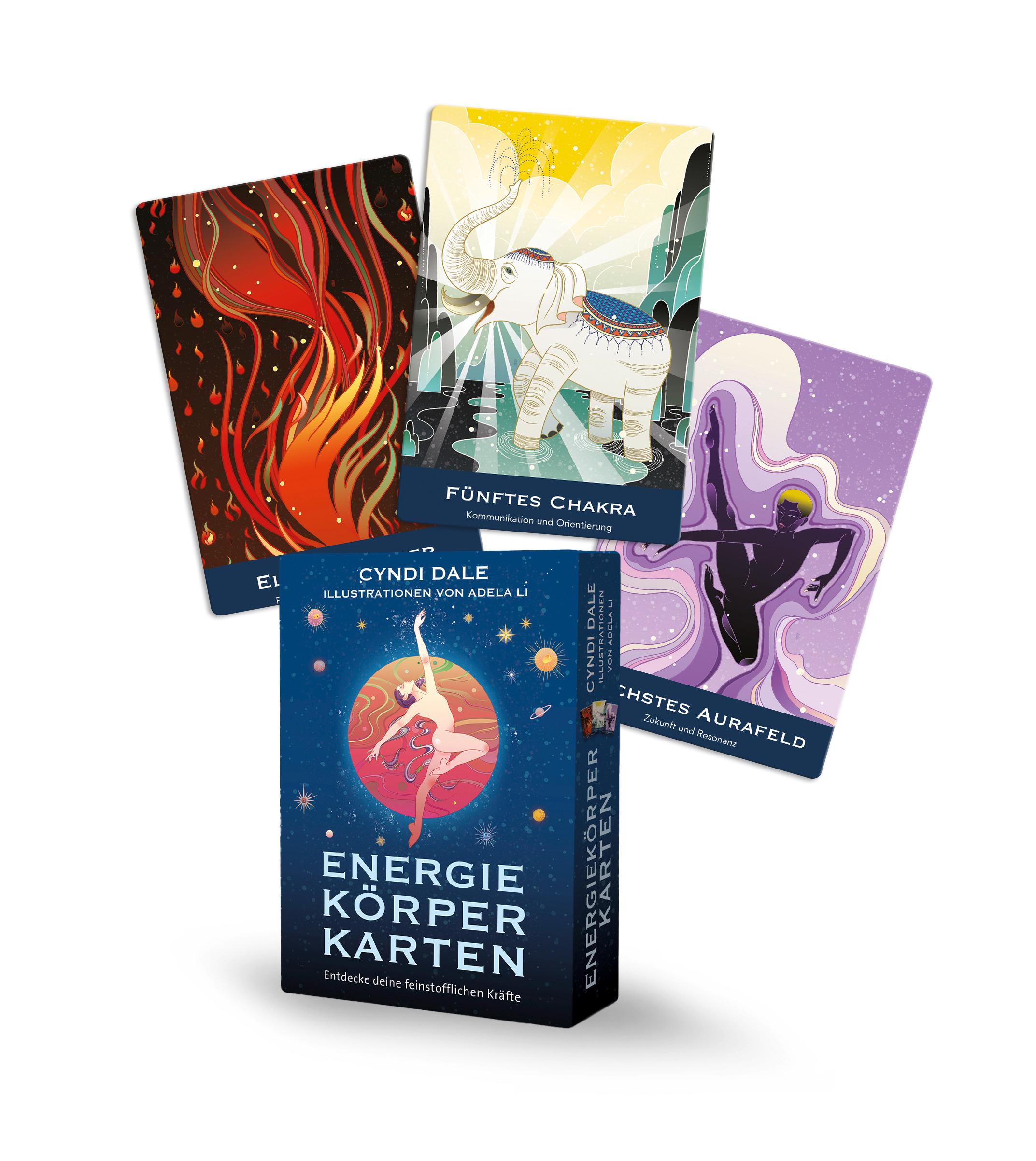 Vorderes Coverbild Energiekörper-Karten - Entdecke deine feinstofflichen Kräfte