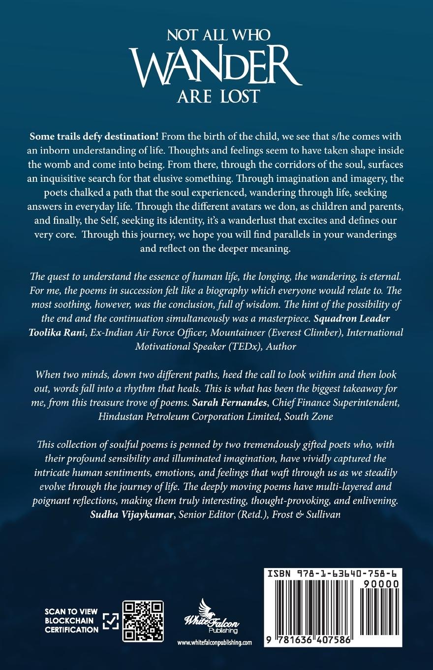 Rückseitencover Not All Who Wander Are Lost