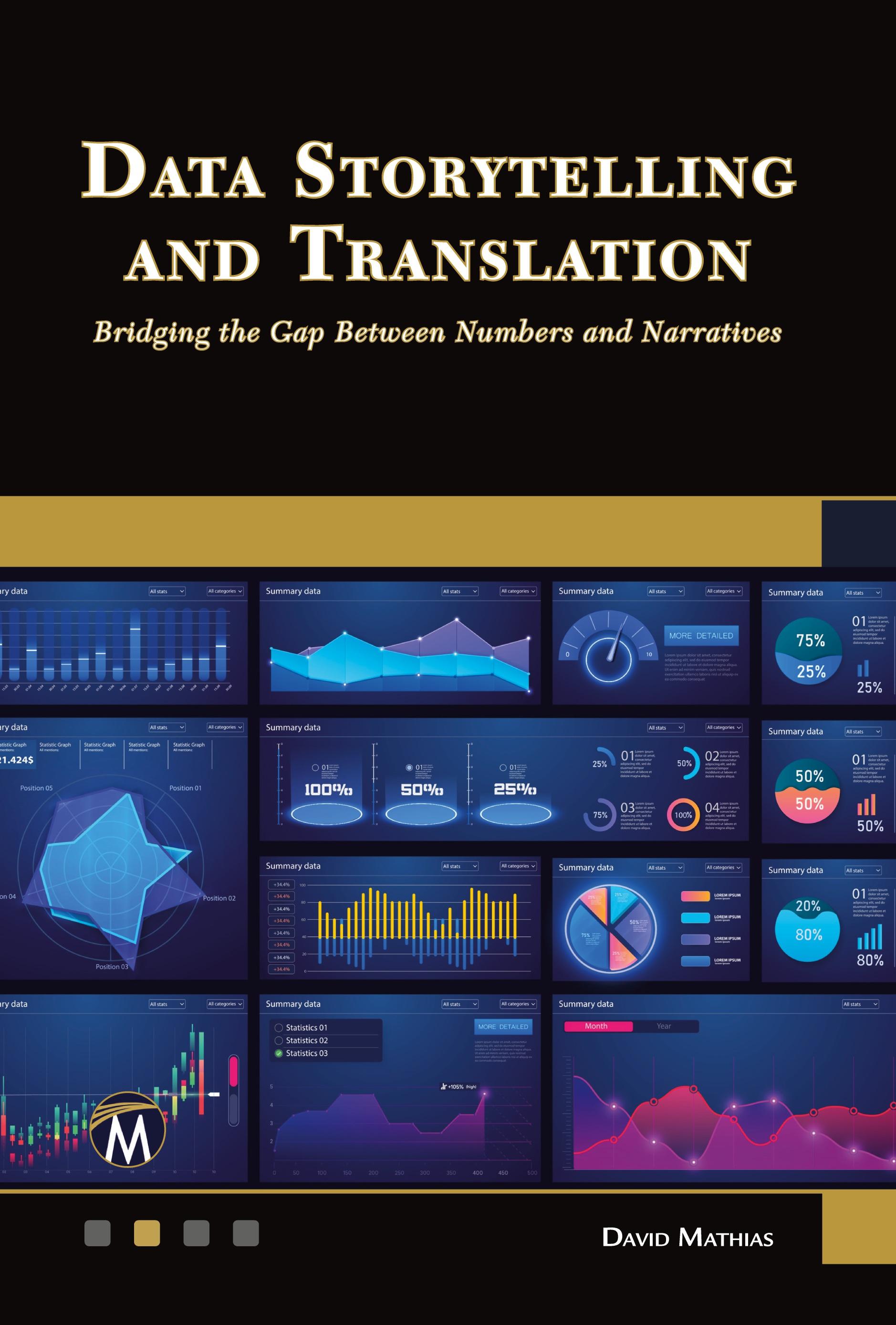 Vorderes Coverbild Data Storytelling and Translation