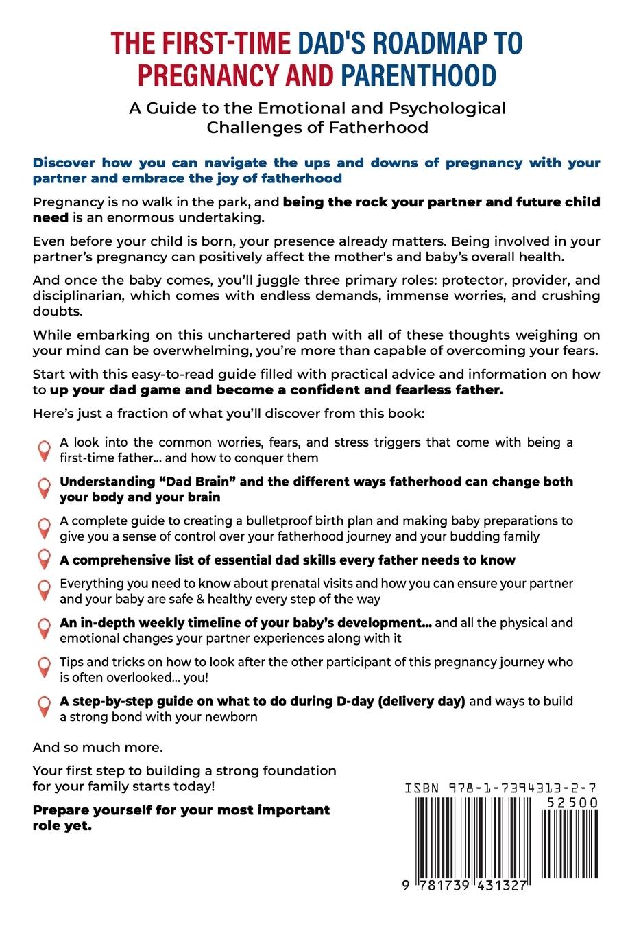 Rückseitencover The First-Time Dad's Roadmap to Pregnancy and Parenthood