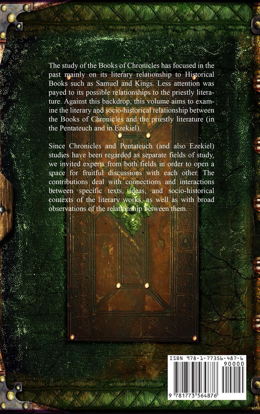 Rückseitencover Chronicles and the Priestly Literature of the Hebrew Bible