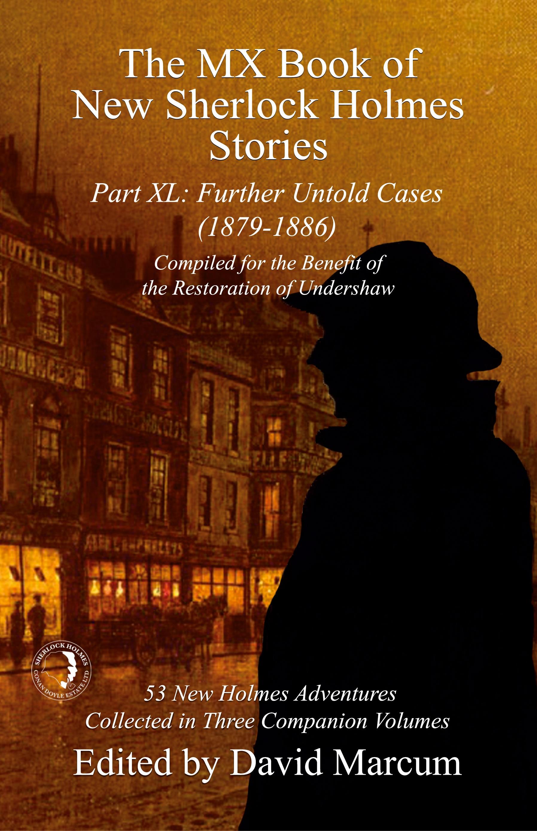 Vorderes Coverbild The MX Book of New Sherlock Holmes Stories Part XL