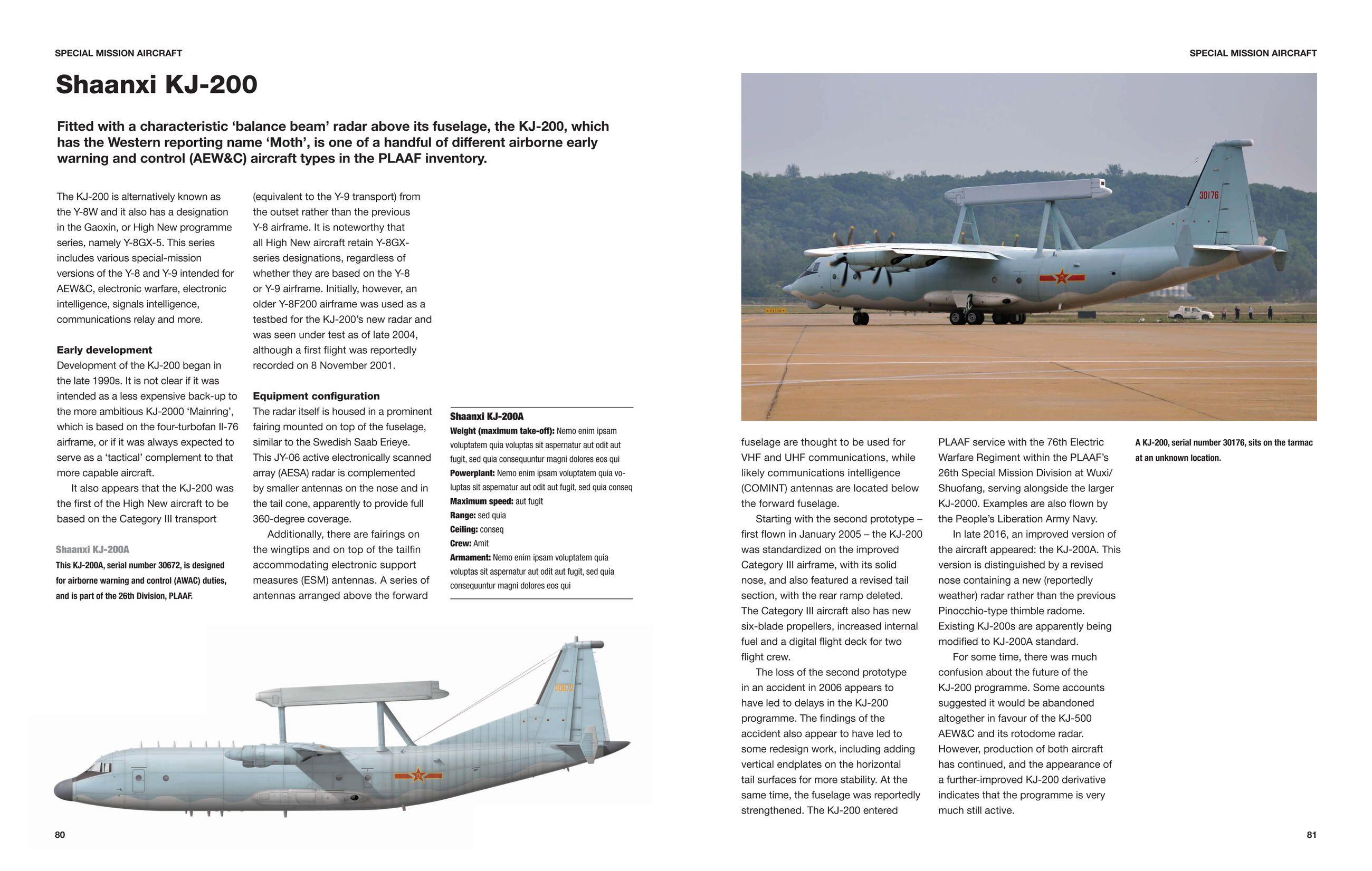 Beispielinhalt (Bild) Modern Chinese Military Aircraft