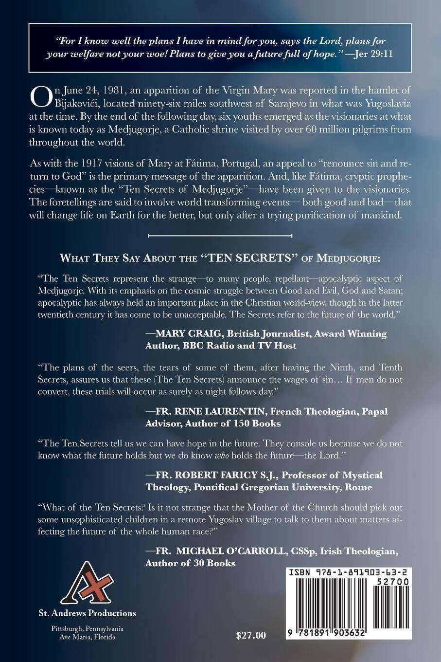 Rückseitencover Ten Secrets